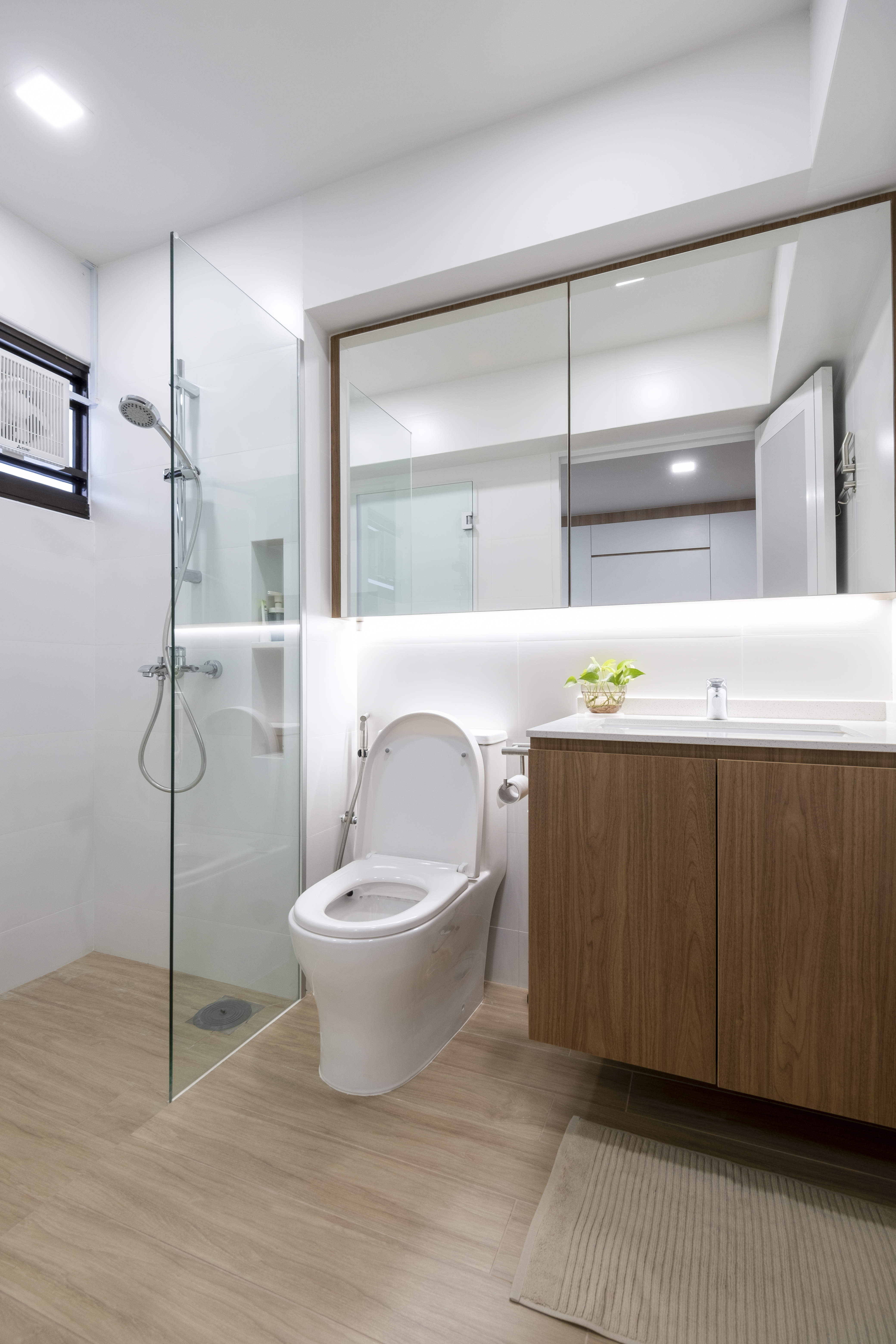 Scandinavian Design - Bathroom - HDB 5 Room - Design by Starry Homestead Pte Ltd