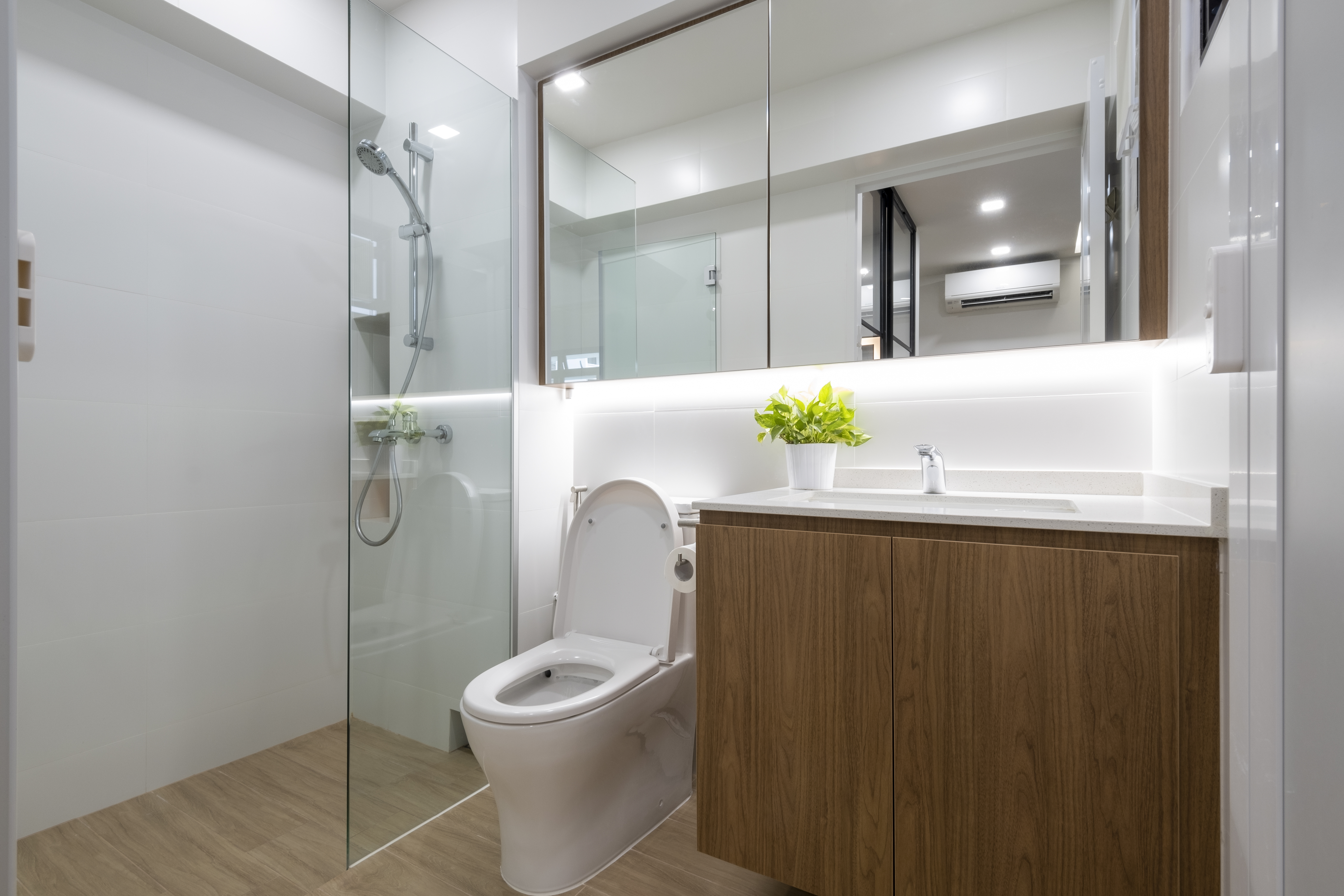 Scandinavian Design - Bathroom - HDB 5 Room - Design by Starry Homestead Pte Ltd