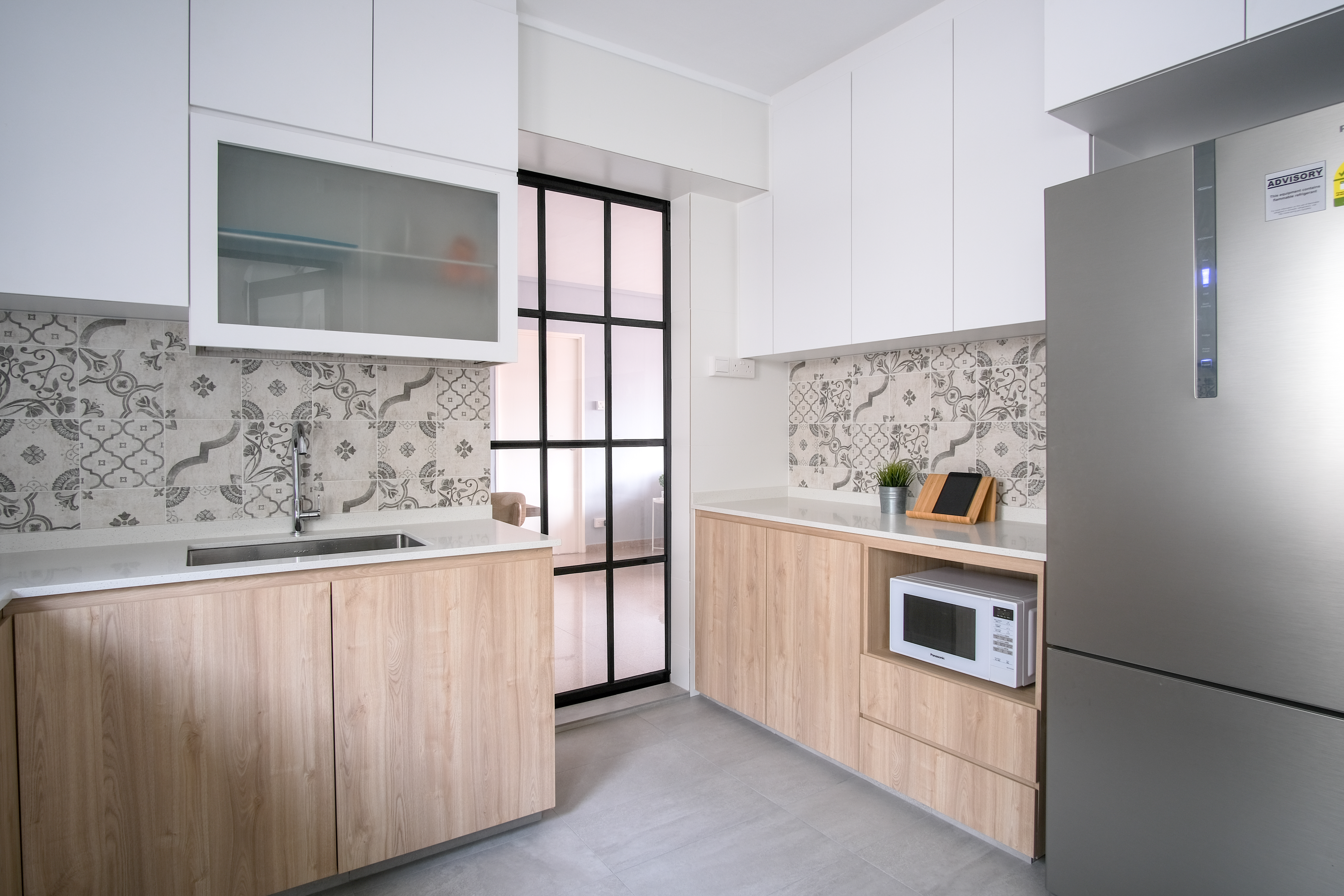 Scandinavian Design - Kitchen - HDB 4 Room - Design by Starry Homestead Pte Ltd