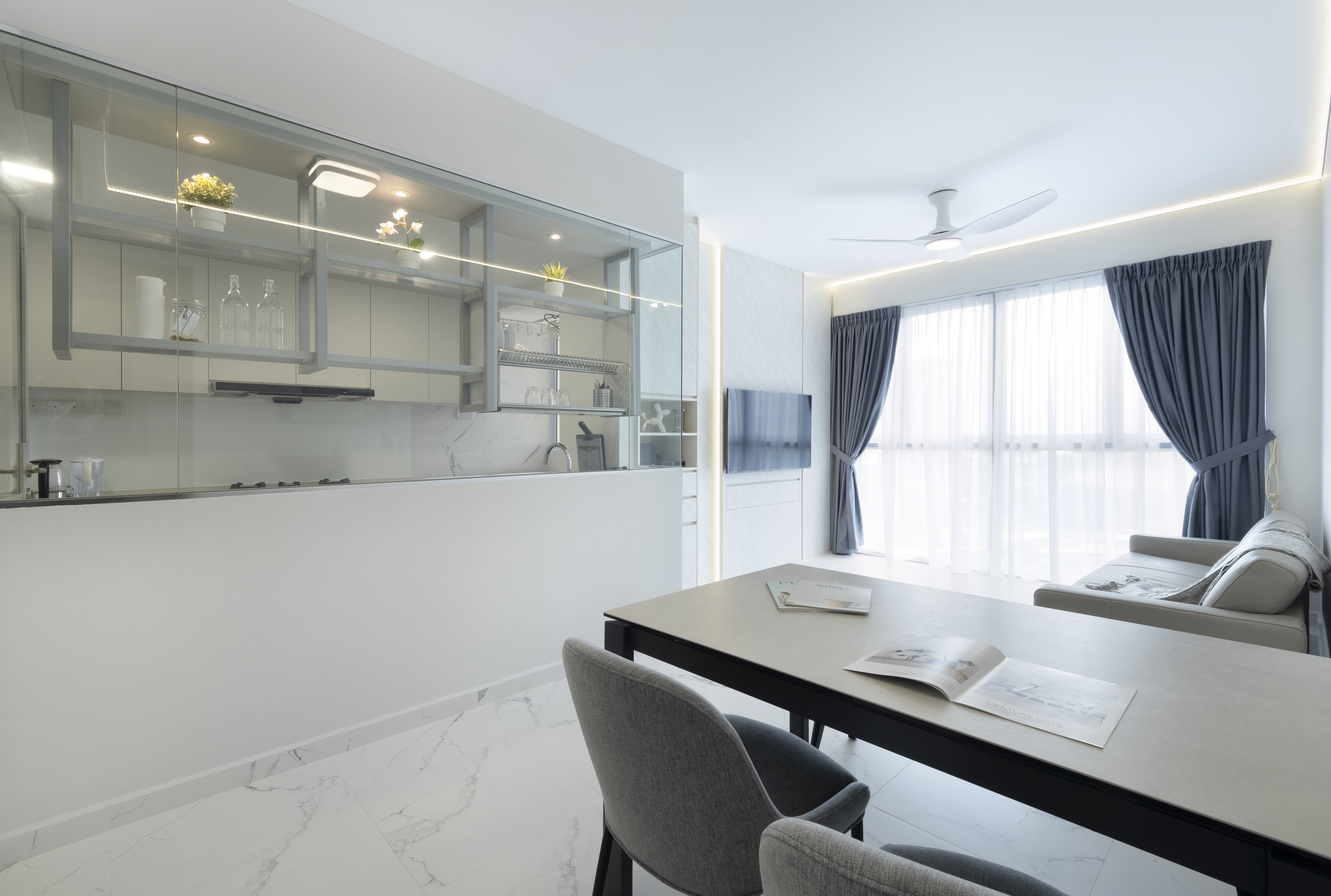 Modern Design - Living Room - Condominium - Design by Starry Homestead Pte Ltd