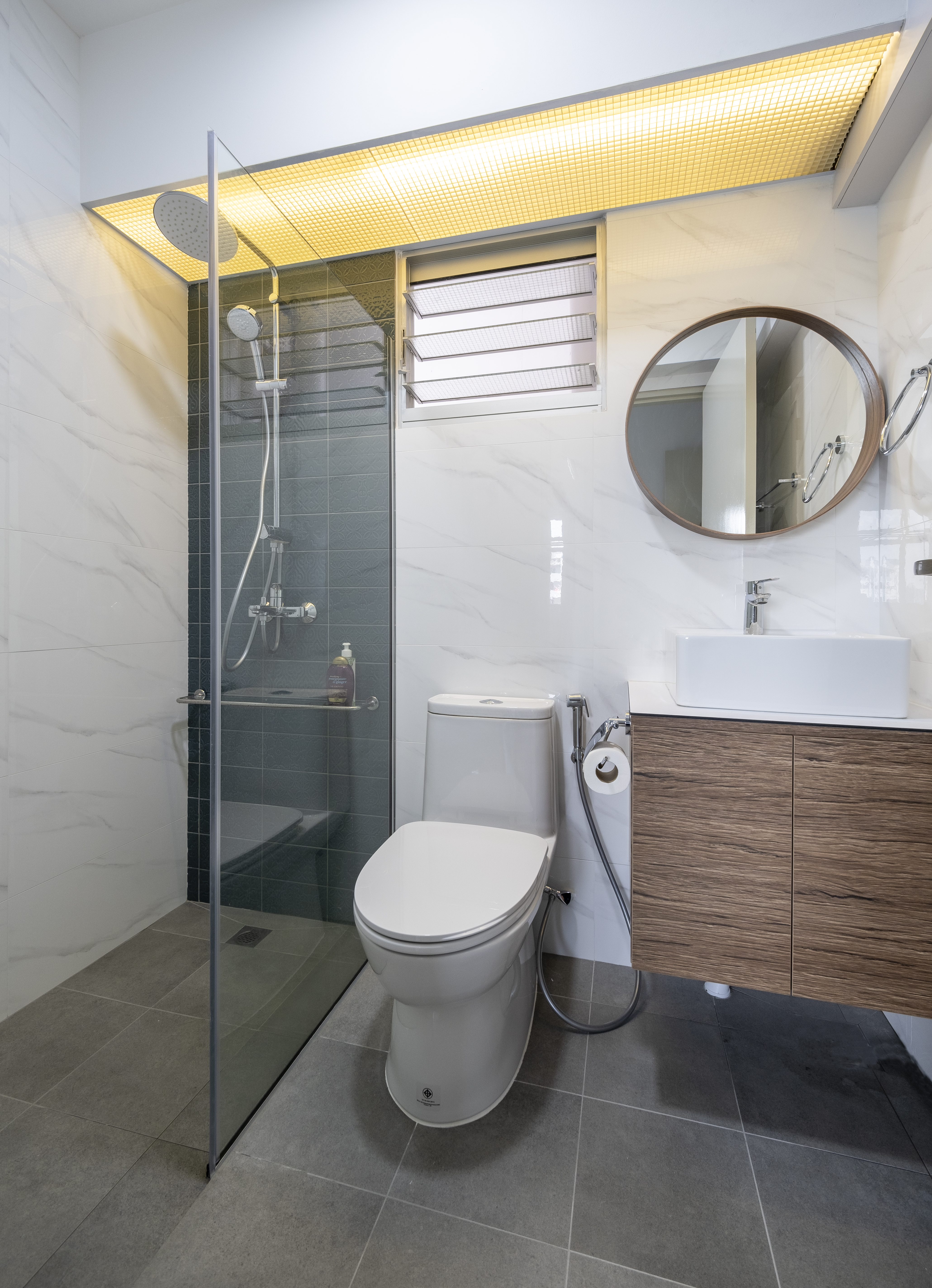 Modern, Scandinavian Design - Bathroom - HDB 4 Room - Design by Starry Homestead Pte Ltd