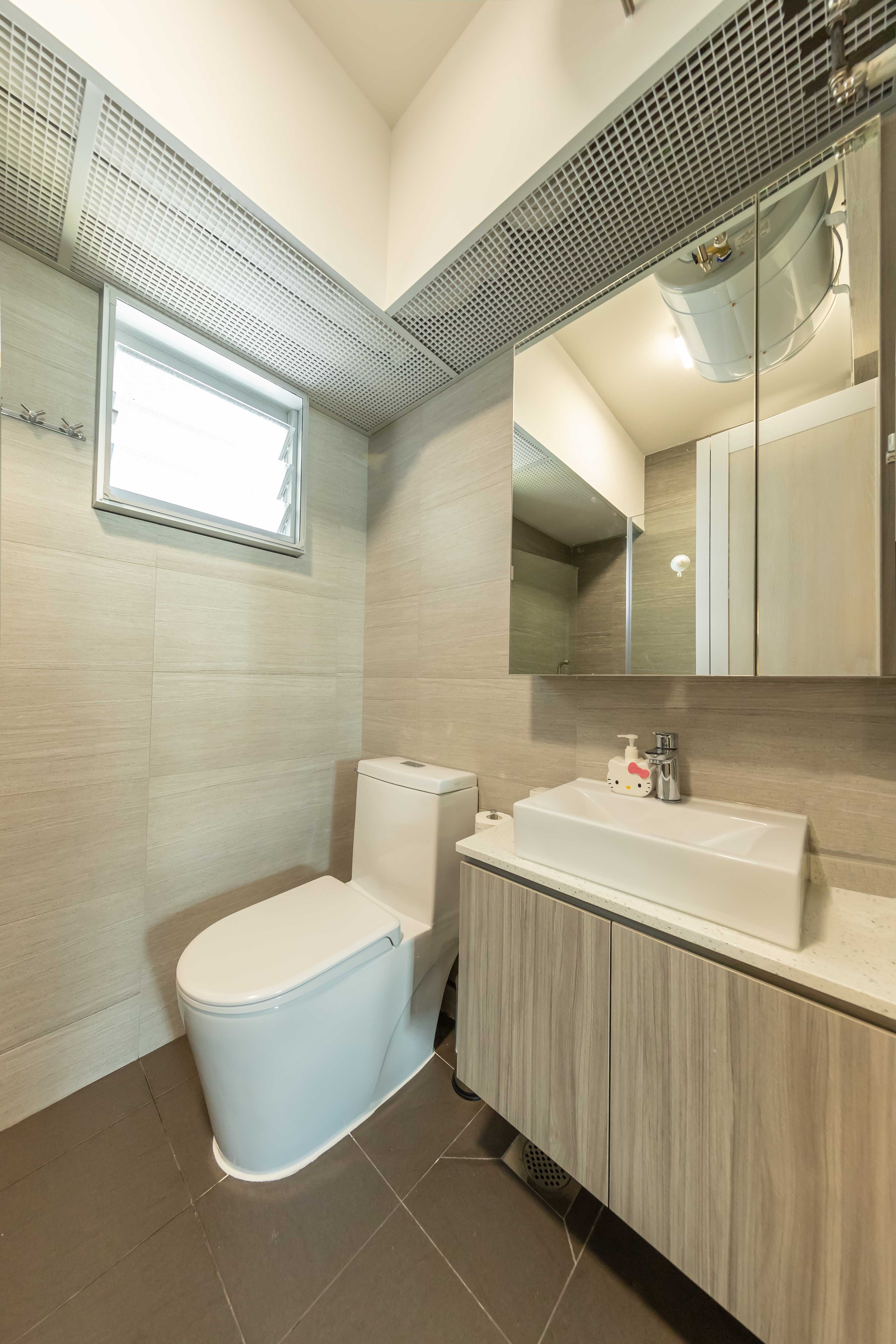 Modern, Scandinavian Design - Bathroom - HDB 5 Room - Design by Starry Homestead Pte Ltd