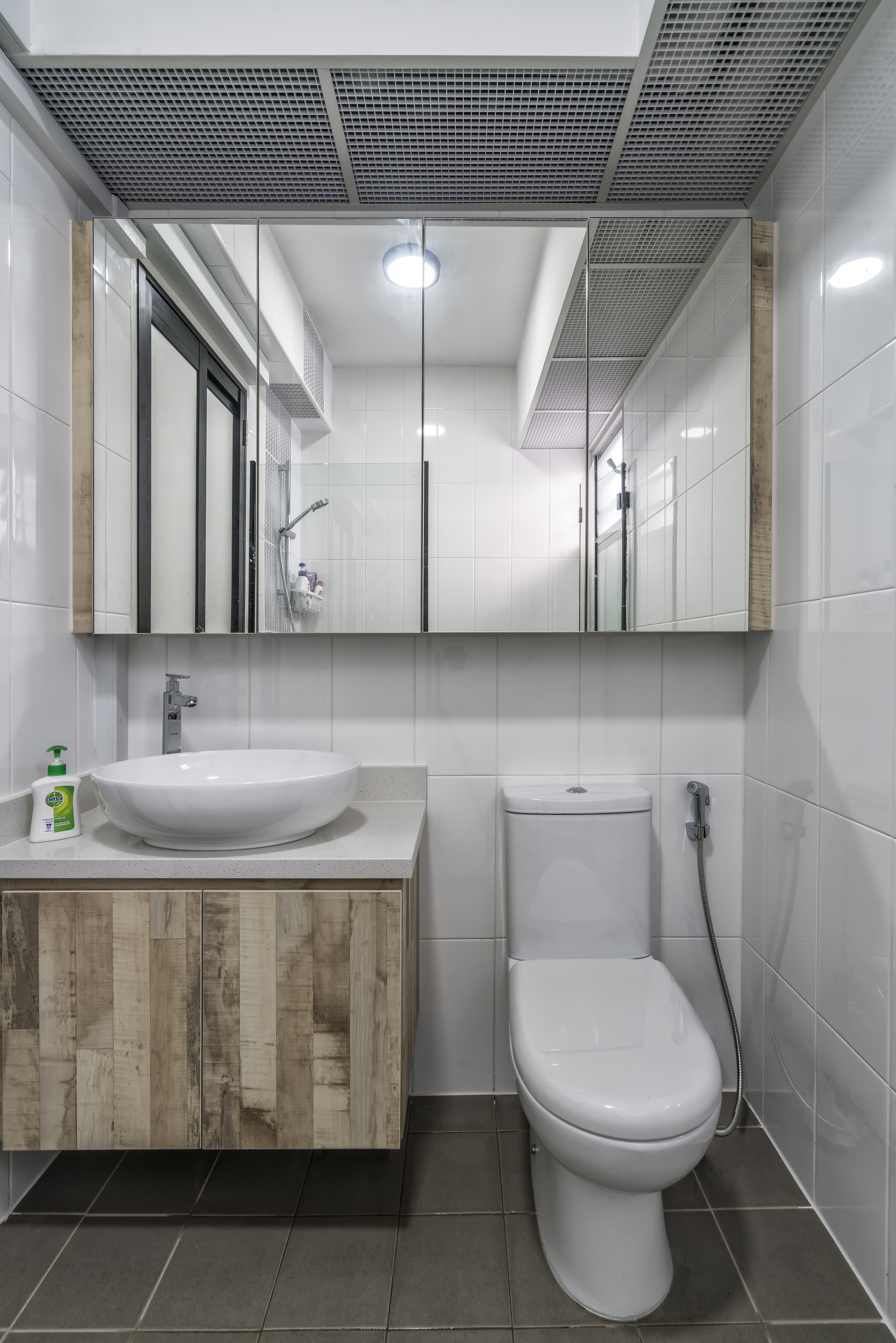 Scandinavian Design - Bathroom - HDB 4 Room - Design by Starry Homestead Pte Ltd