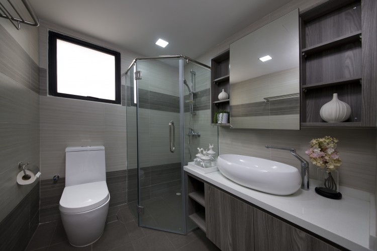 Contemporary, Modern Design - Bathroom - Condominium - Design by Starry Homestead Pte Ltd