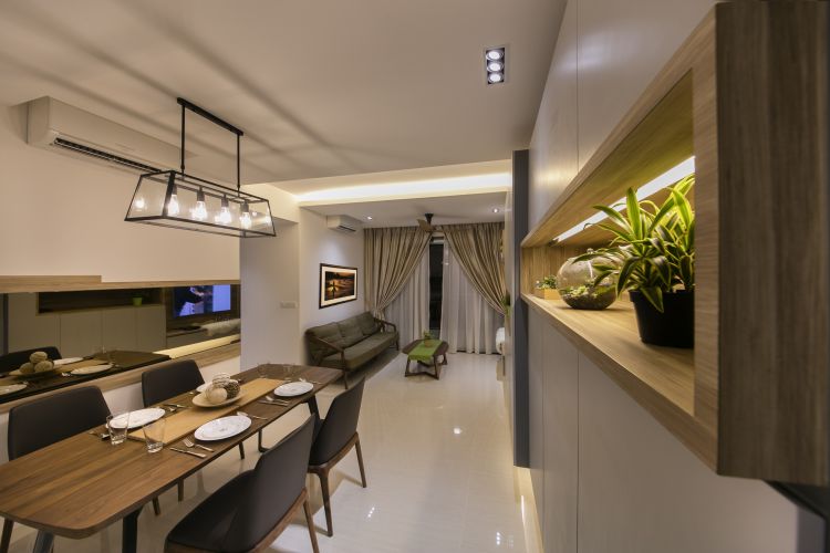 Minimalist, Modern Design - Living Room - Condominium - Design by Starry Homestead Pte Ltd