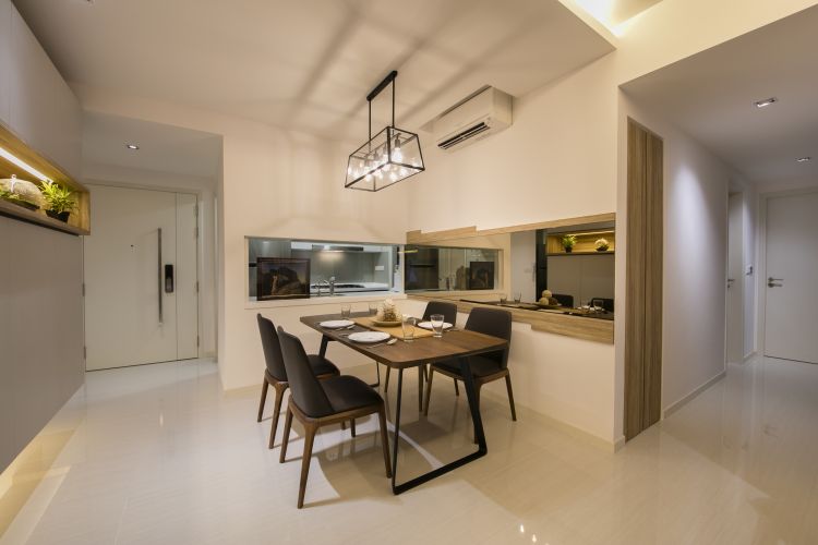 Minimalist, Modern Design - Dining Room - Condominium - Design by Starry Homestead Pte Ltd