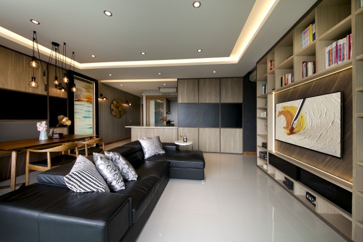 Modern, Scandinavian Design - Living Room - Condominium - Design by Starry Homestead Pte Ltd