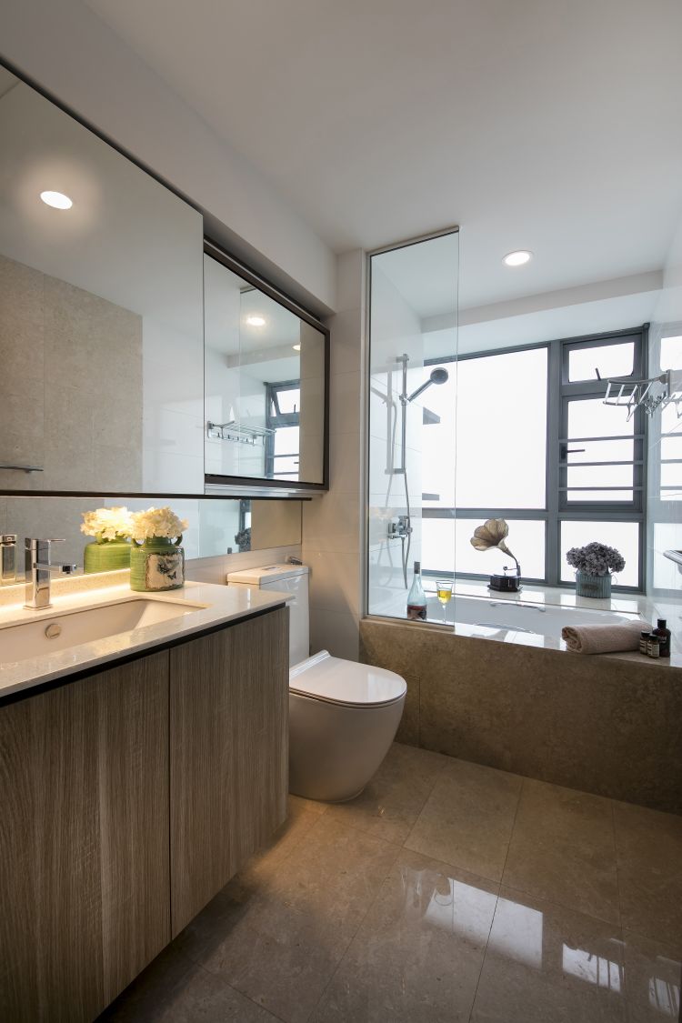 Modern, Scandinavian Design - Bathroom - Condominium - Design by Starry Homestead Pte Ltd