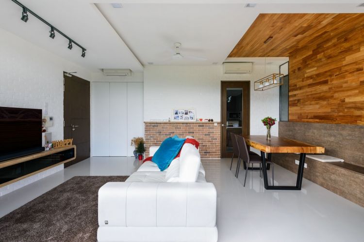 Industrial, Minimalist, Scandinavian Design - Living Room - Condominium - Design by Starry Homestead Pte Ltd