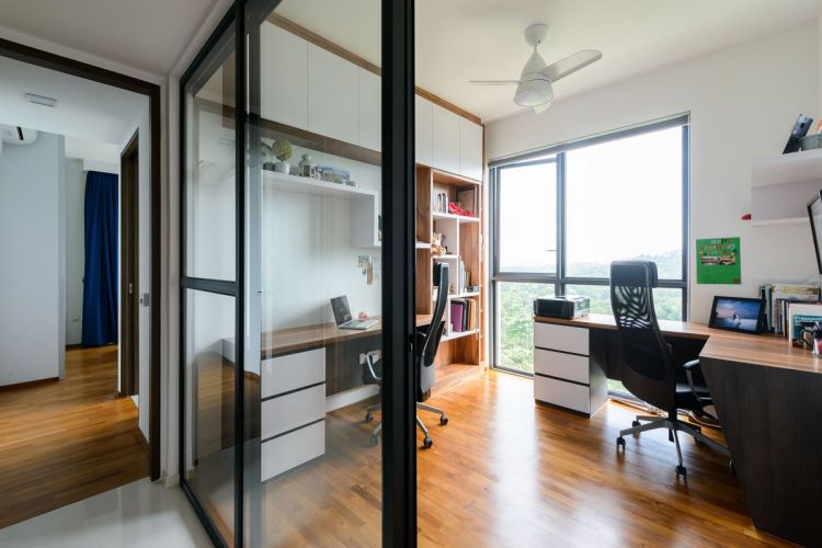Industrial, Minimalist, Scandinavian Design - Study Room - Condominium - Design by Starry Homestead Pte Ltd