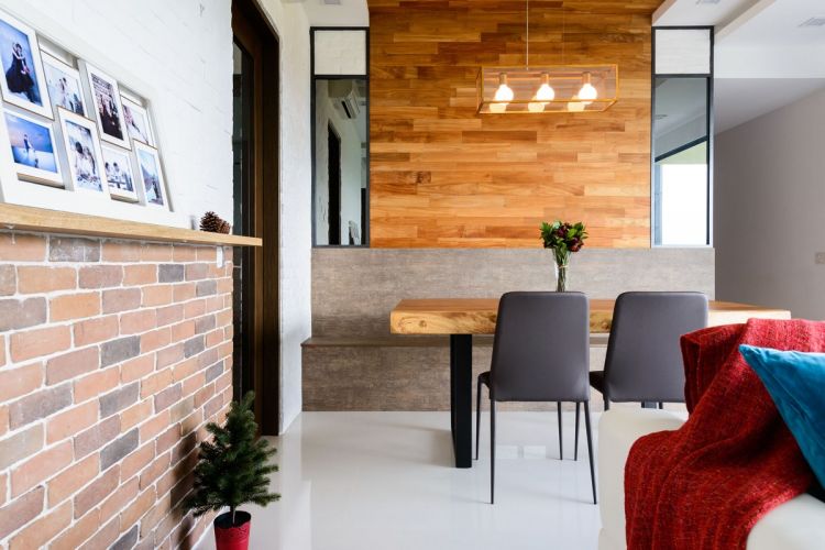 Industrial, Minimalist, Scandinavian Design - Dining Room - Condominium - Design by Starry Homestead Pte Ltd