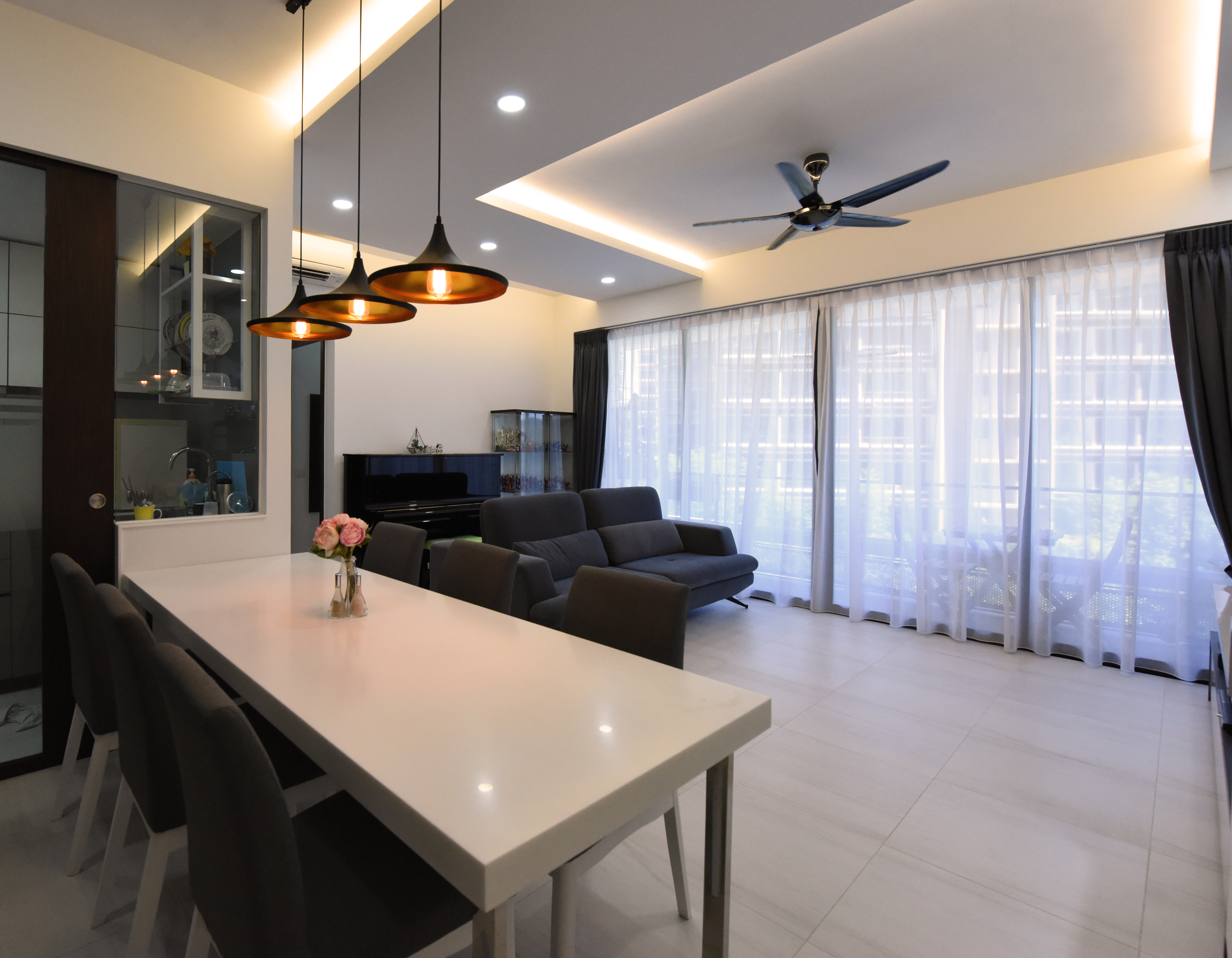 Modern Design - Living Room - Condominium - Design by Starry Homestead Pte Ltd