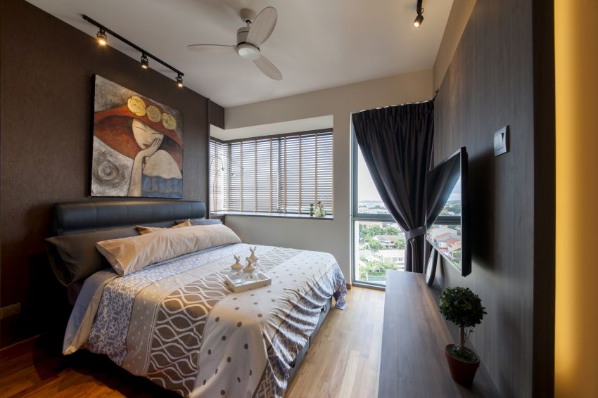 Retro Design - Bedroom - Condominium - Design by Starry Homestead Pte Ltd