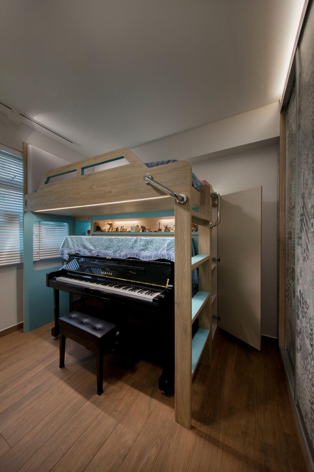Rustic Design - Bedroom - HDB 5 Room - Design by Starry Homestead Pte Ltd