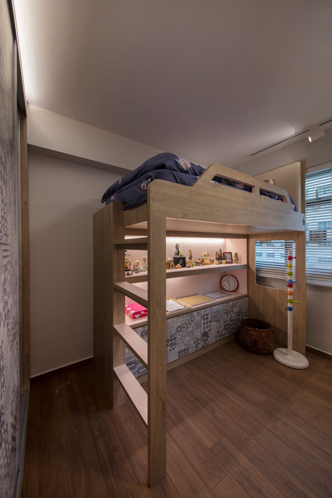 Rustic Design - Bedroom - HDB 5 Room - Design by Starry Homestead Pte Ltd