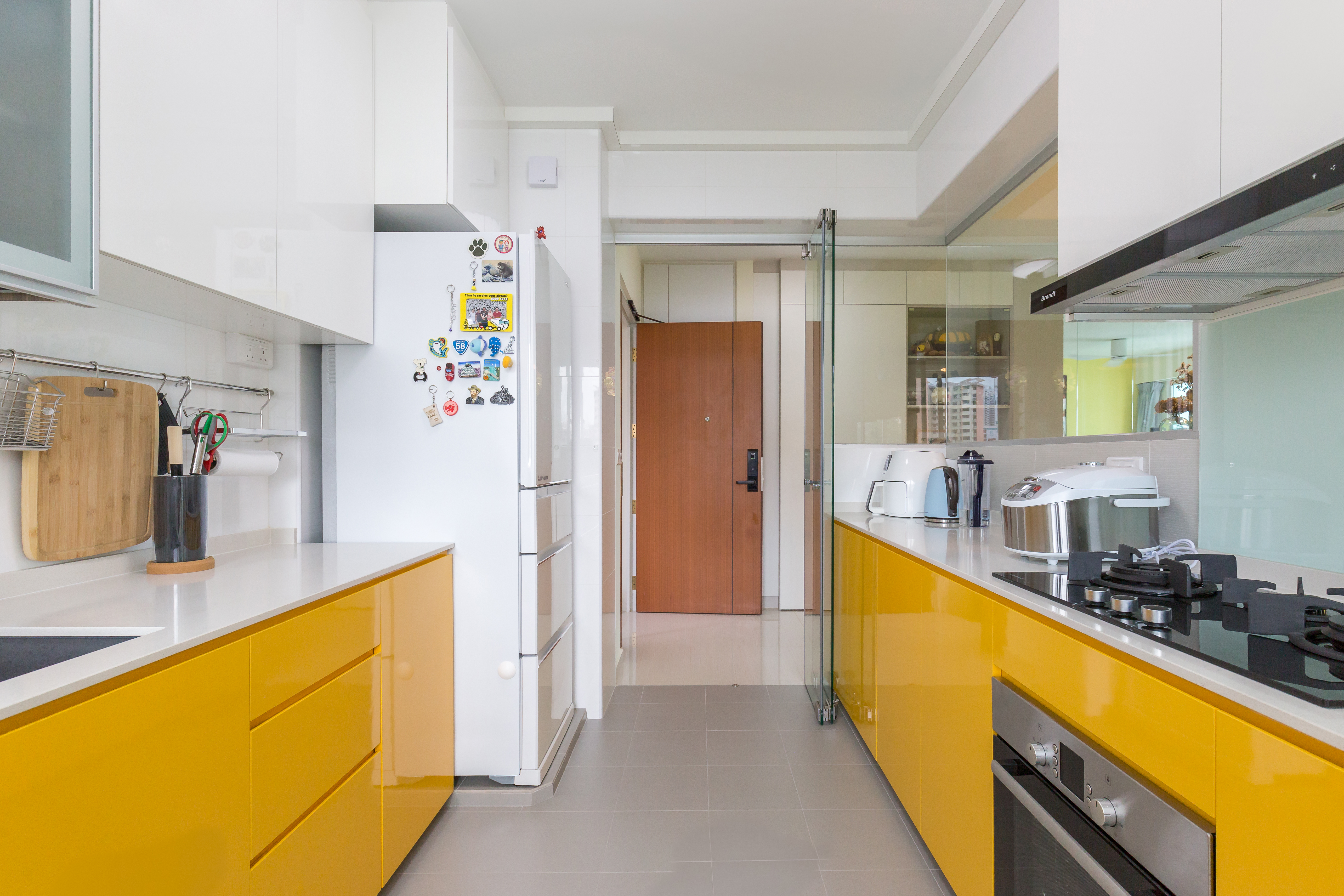 Modern Design - Kitchen - HDB 4 Room - Design by Starry Homestead Pte Ltd