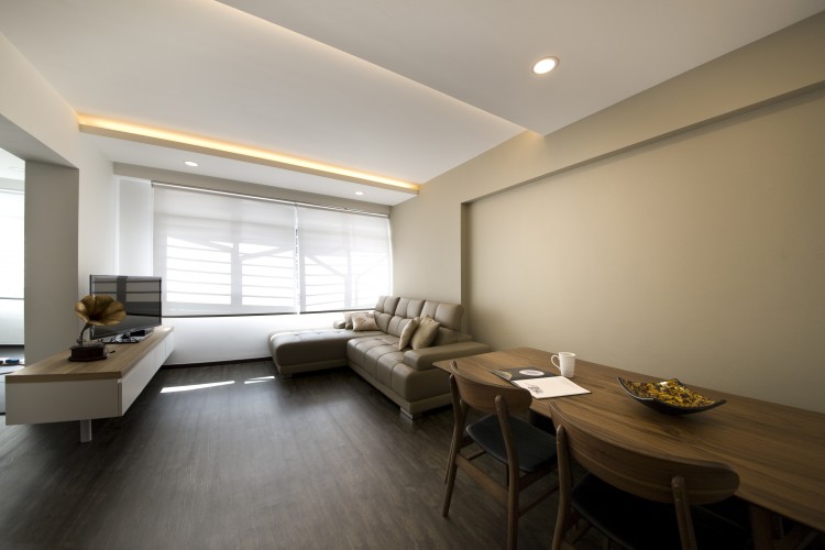 Minimalist, Scandinavian Design - Living Room - HDB 4 Room - Design by Starry Homestead Pte Ltd