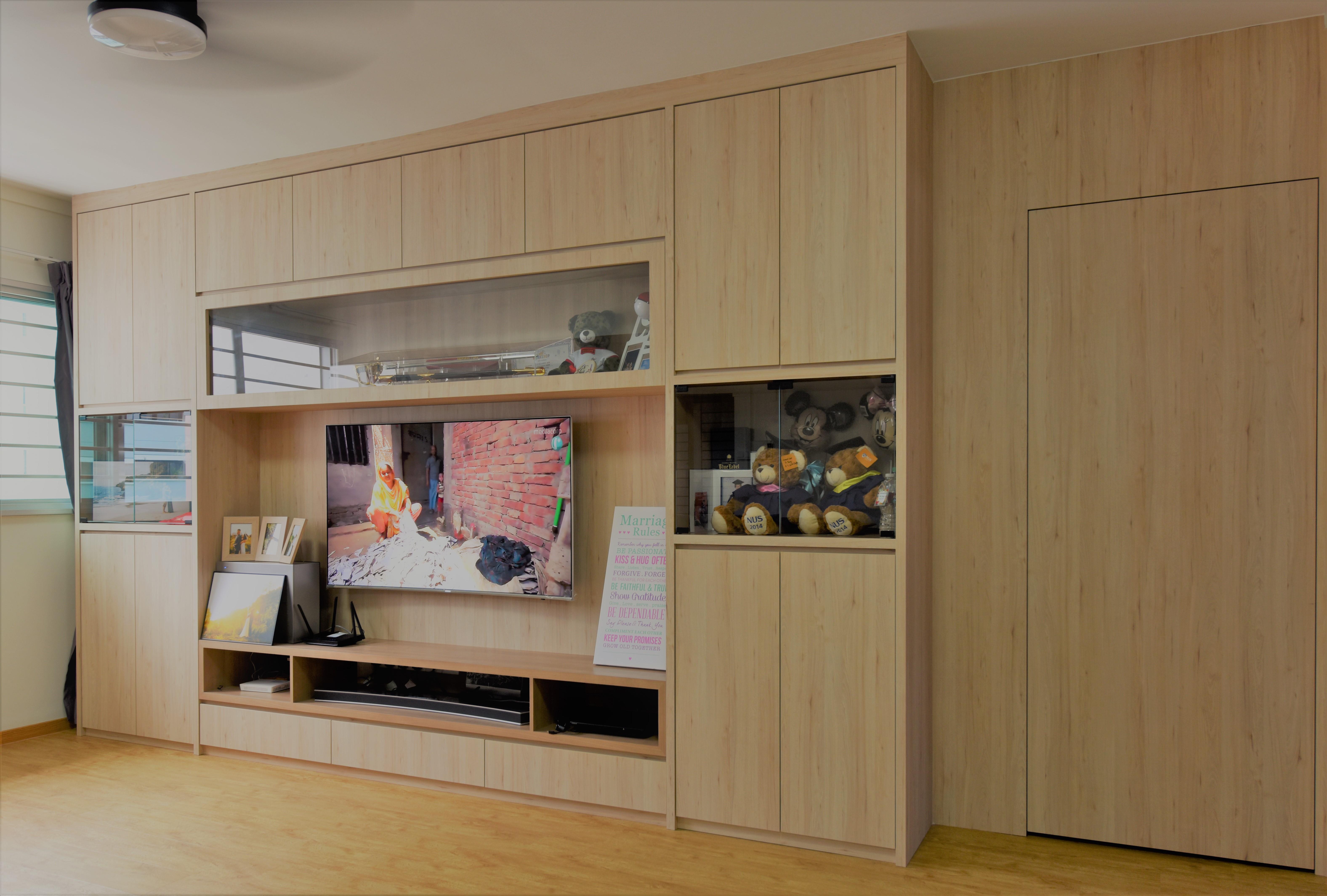 Industrial, Minimalist Design - Living Room - HDB 5 Room - Design by Starry Homestead Pte Ltd