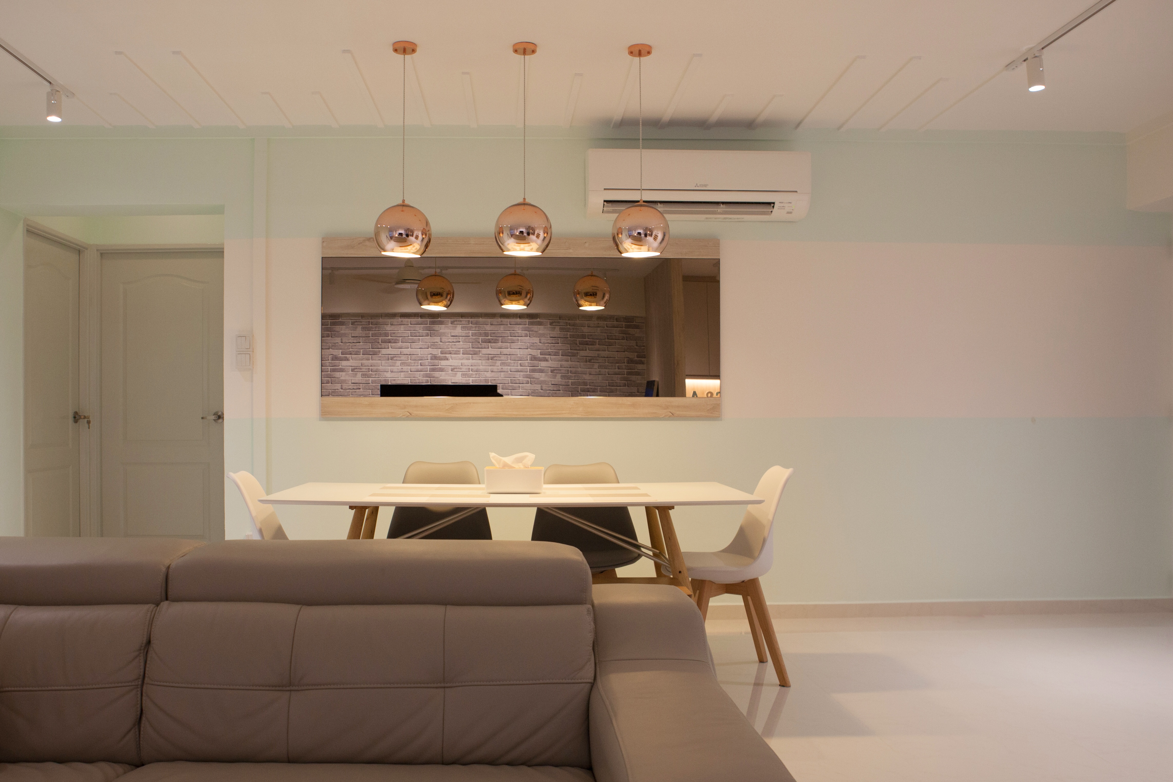 Scandinavian Design - Dining Room - HDB 5 Room - Design by Starry Homestead Pte Ltd