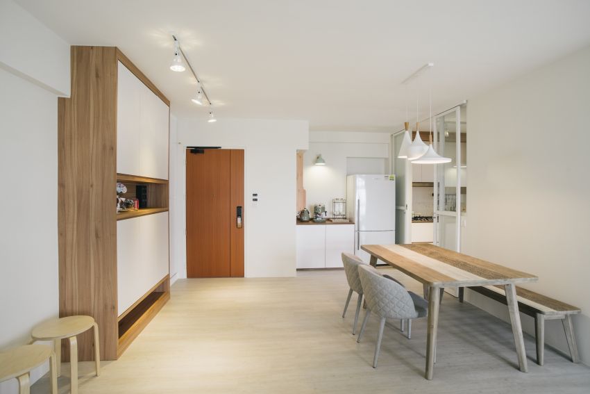 Contemporary, Minimalist, Scandinavian Design - Dining Room - HDB 5 Room - Design by Starry Homestead Pte Ltd