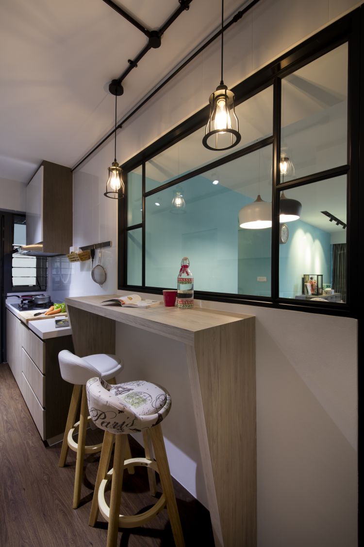 Modern, Scandinavian Design - Kitchen - HDB 5 Room - Design by Starry Homestead Pte Ltd