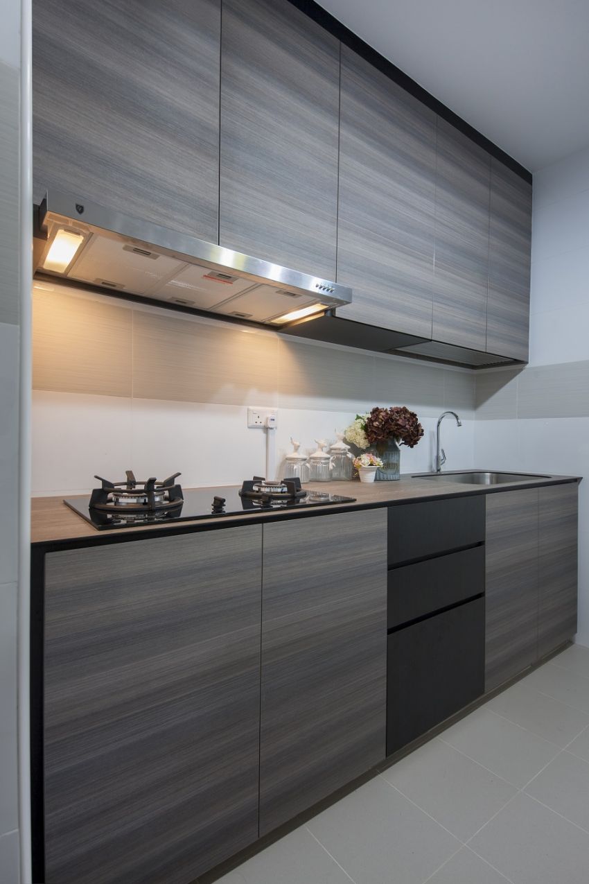 Scandinavian Design - Kitchen - HDB 3 Room - Design by Starry Homestead Pte Ltd