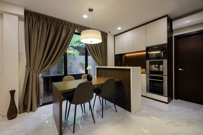 Contemporary, Resort Design - Dining Room - Landed House - Design by Starry Homestead Pte Ltd