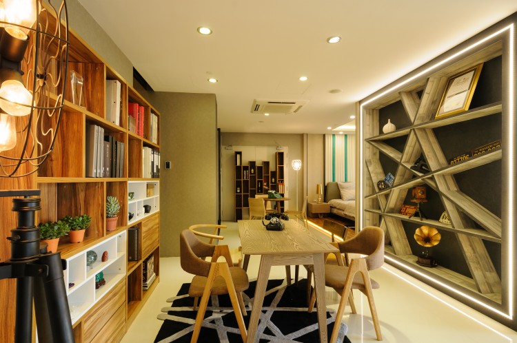 Eclectic, Modern Design - Study Room - Retail - Design by Starry Homestead Pte Ltd