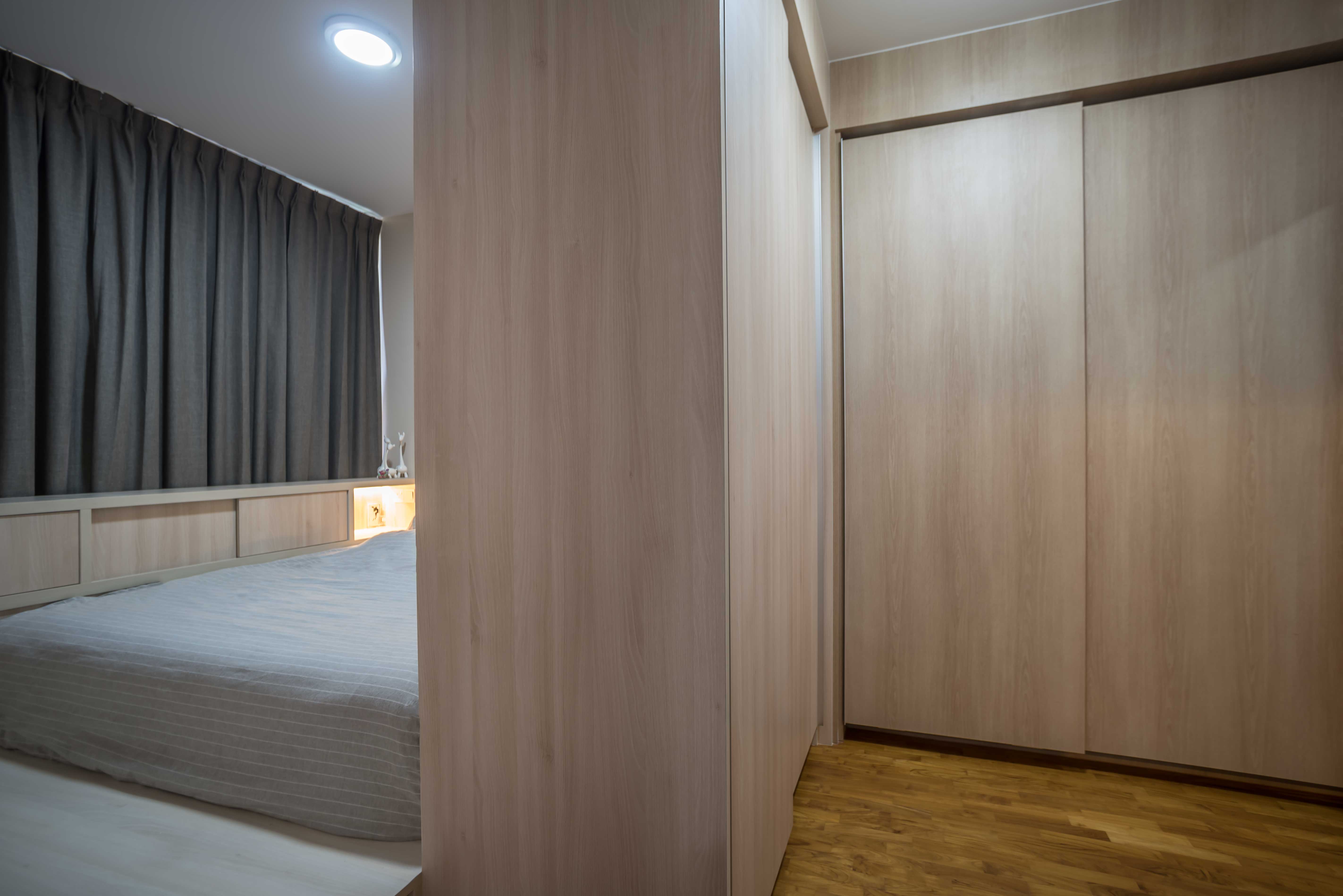 Industrial, Scandinavian Design - Bedroom - Condominium - Design by Starry Homestead Pte Ltd