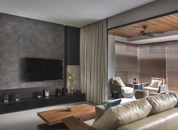 Contemporary, Industrial Design - Living Room - Condominium - Design by Story of Us