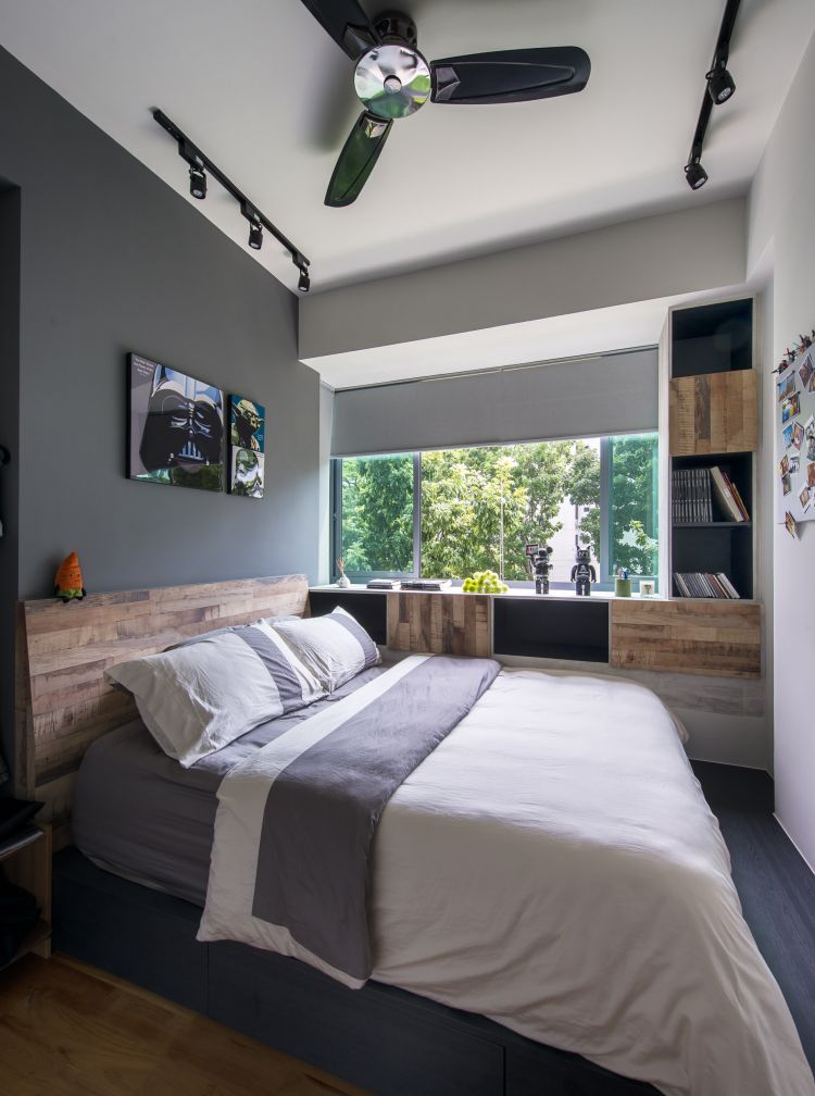 Contemporary, Industrial Design - Bedroom - Condominium - Design by Story of Us