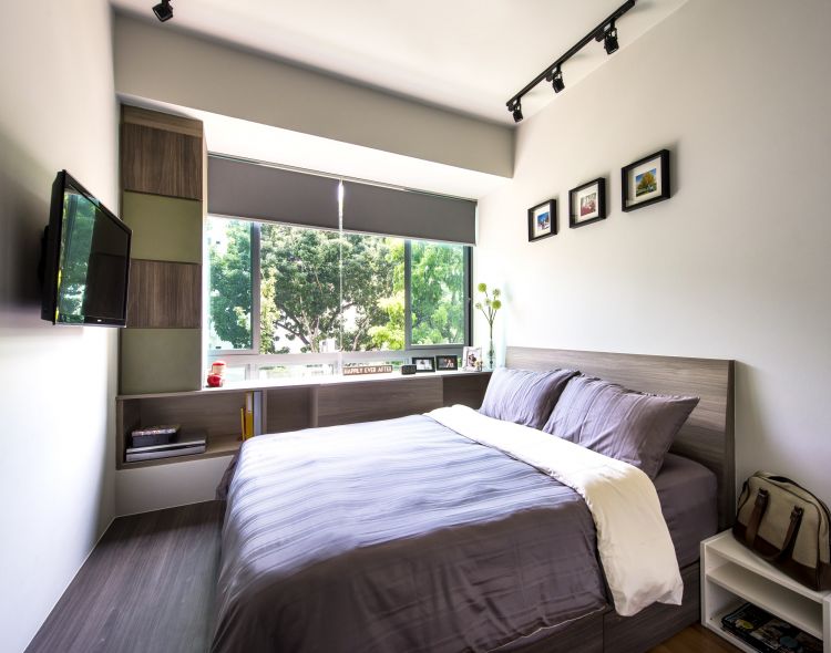 Contemporary, Industrial Design - Bedroom - Condominium - Design by Story of Us