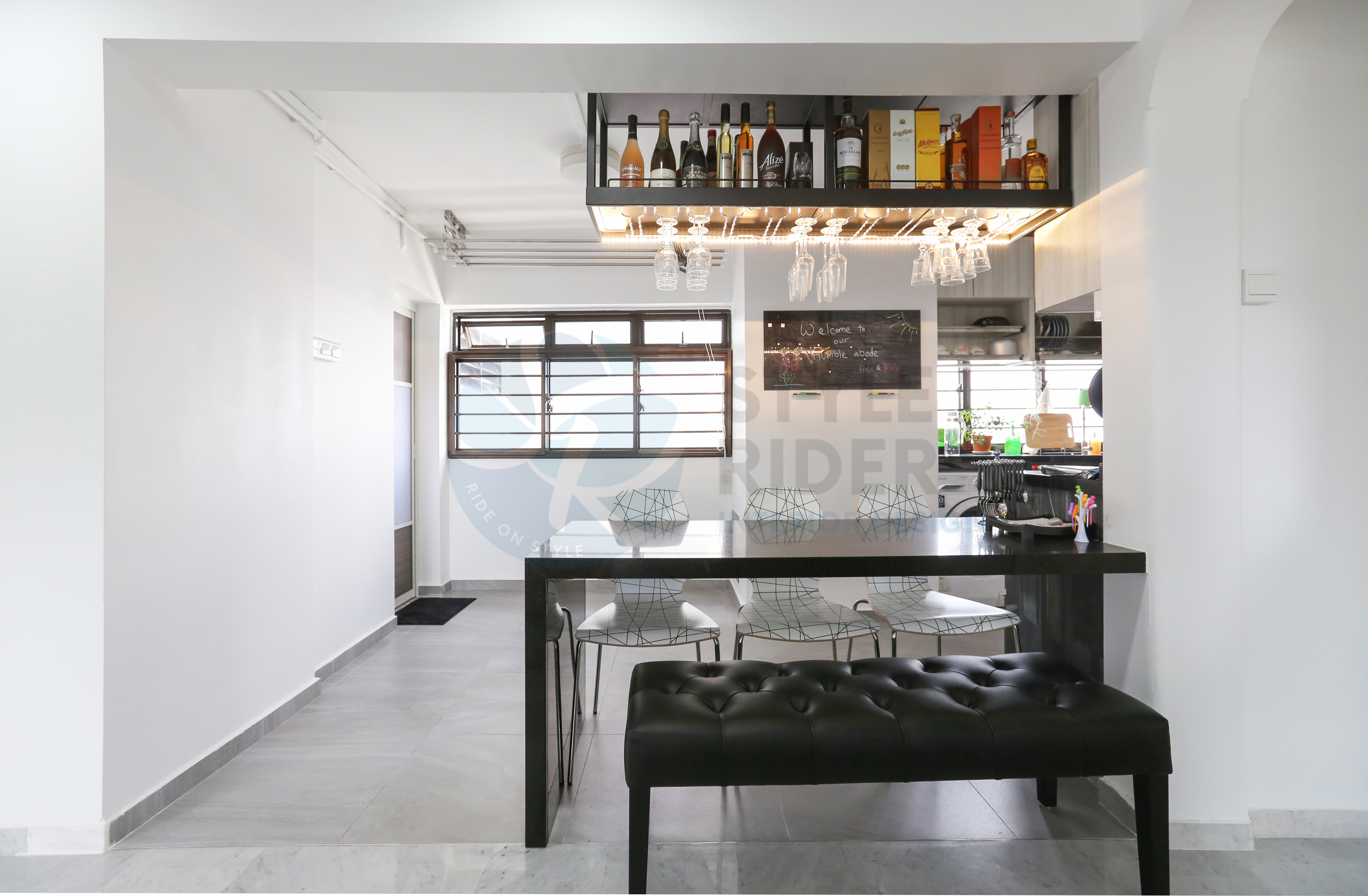 Modern Design - Dining Room - HDB 5 Room - Design by Stylerider Pte Ltd