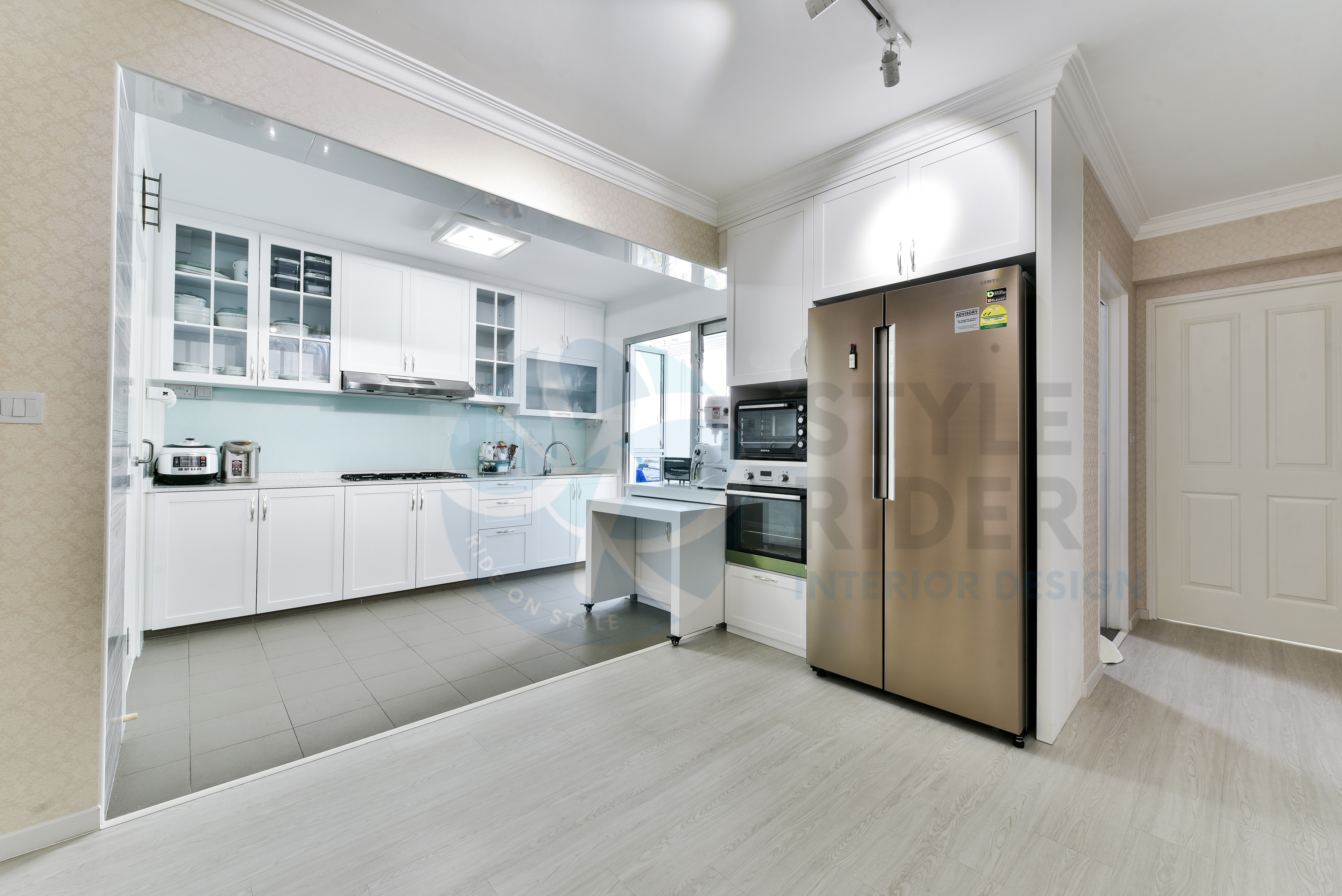 Modern Design - Living Room - HDB Executive Apartment - Design by Stylerider Pte Ltd