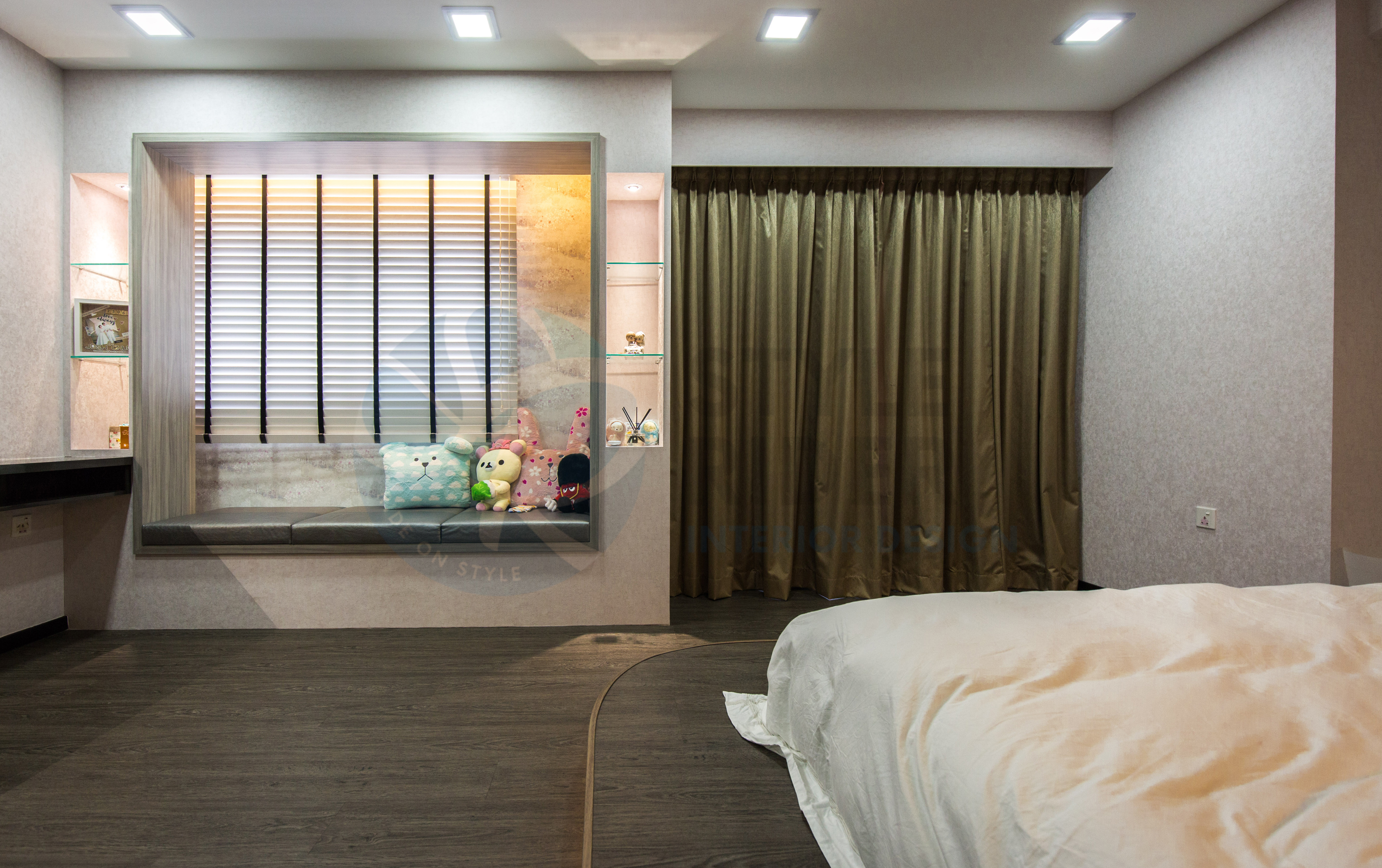 Modern Design - Bedroom - HDB 4 Room - Design by Stylerider Pte Ltd