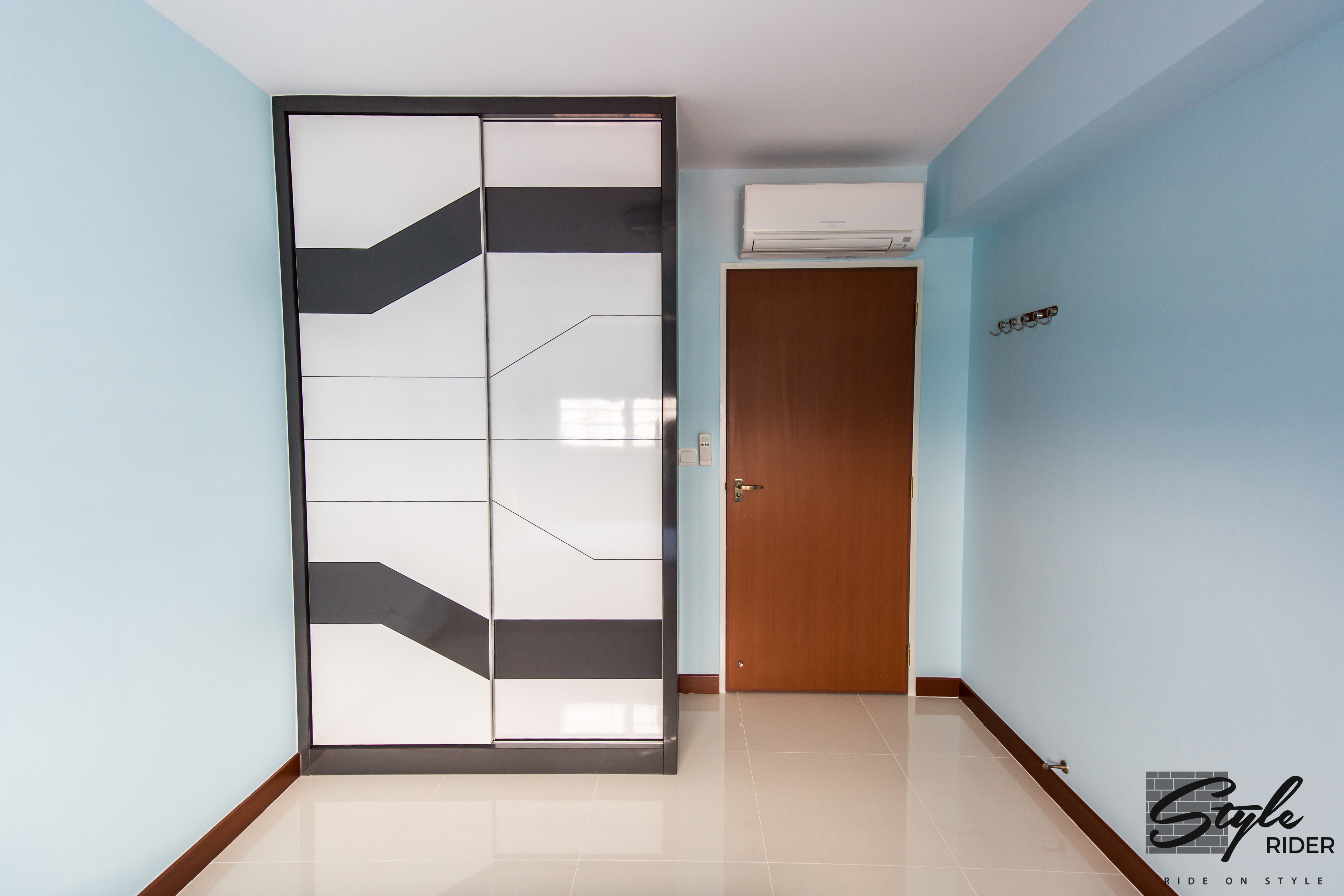 Eclectic, Modern Design - Bedroom - HDB 5 Room - Design by Stylerider Pte Ltd