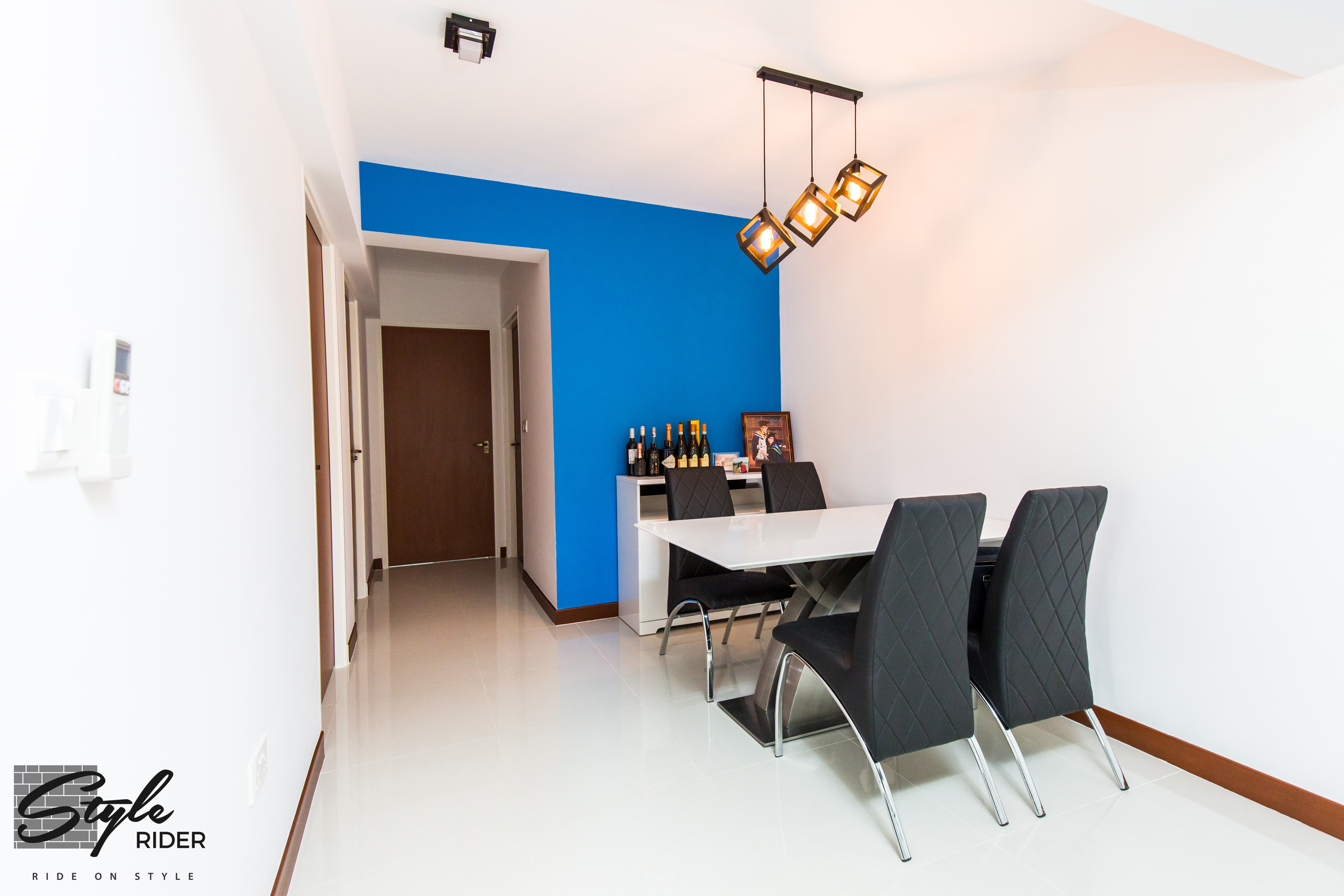 Eclectic, Modern Design - Dining Room - HDB 5 Room - Design by Stylerider Pte Ltd