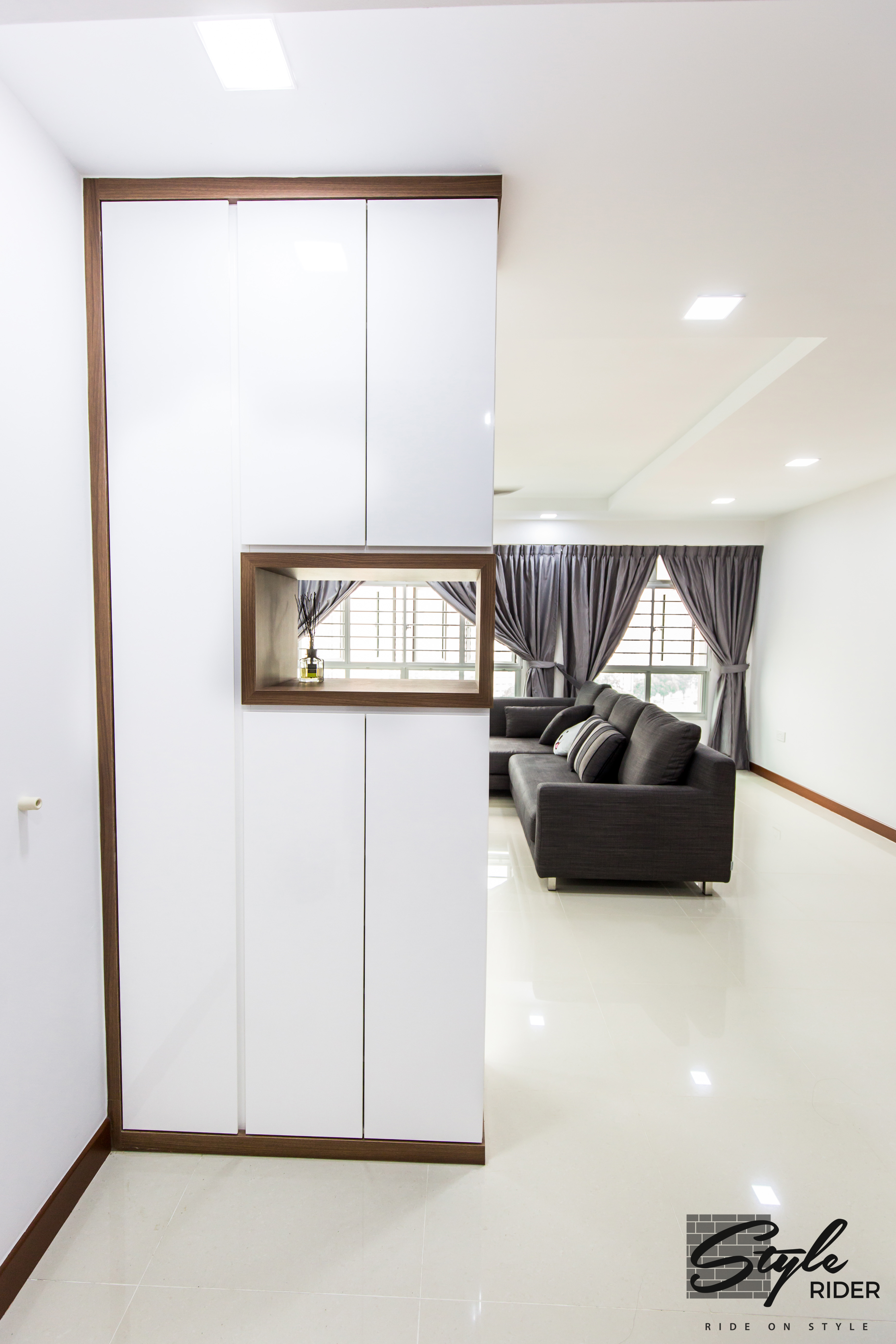 Eclectic, Modern Design - Living Room - HDB 5 Room - Design by Stylerider Pte Ltd