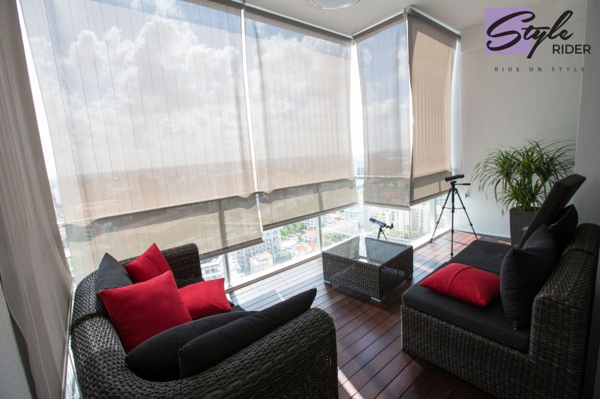 Modern Design - Balcony - Condominium - Design by Stylerider Pte Ltd