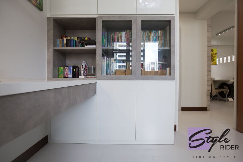Classical, Contemporary, Modern Design - Study Room - HDB 5 Room - Design by Stylerider Pte Ltd