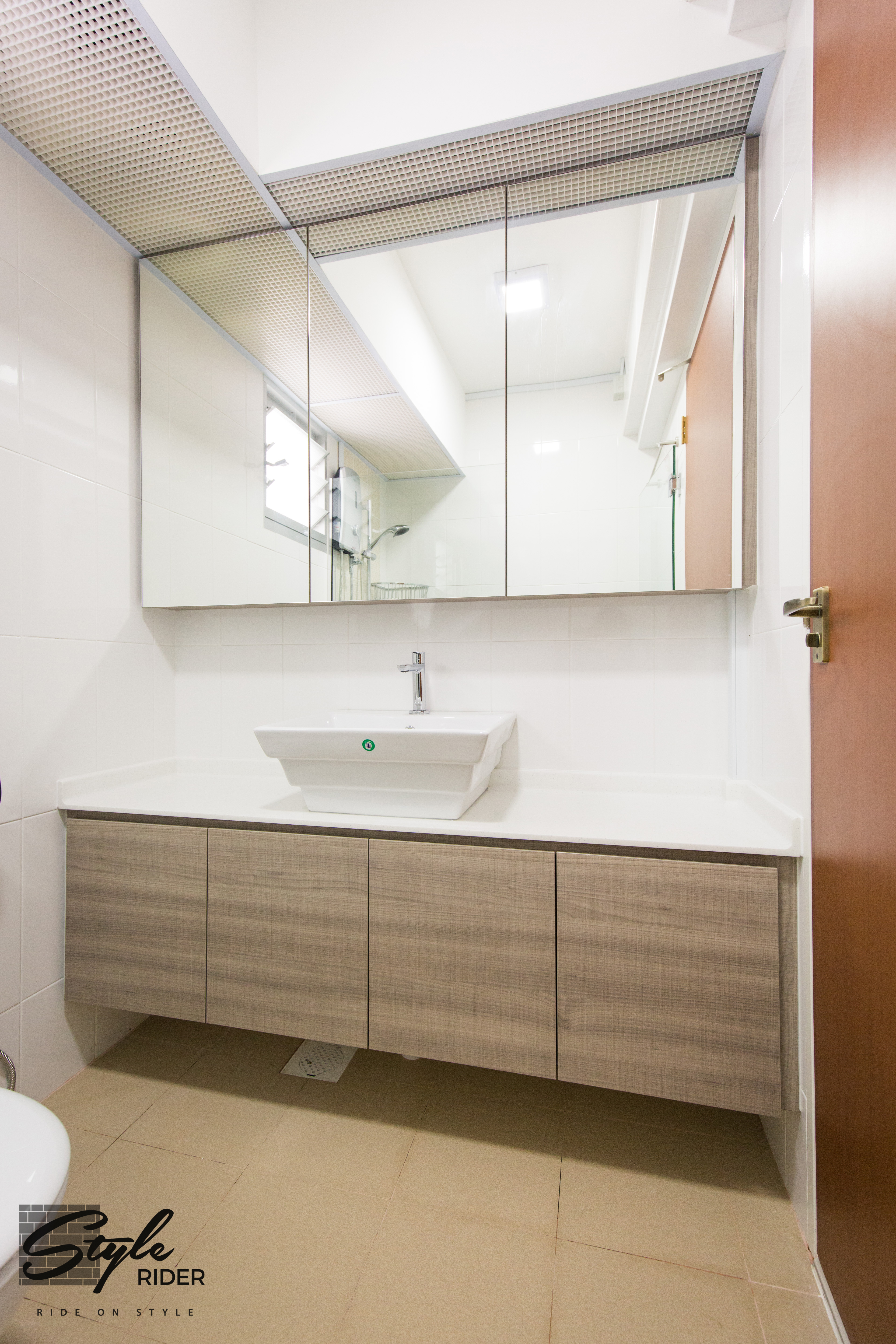 Eclectic, Modern, Scandinavian Design - Bathroom - HDB 4 Room - Design by Stylerider Pte Ltd