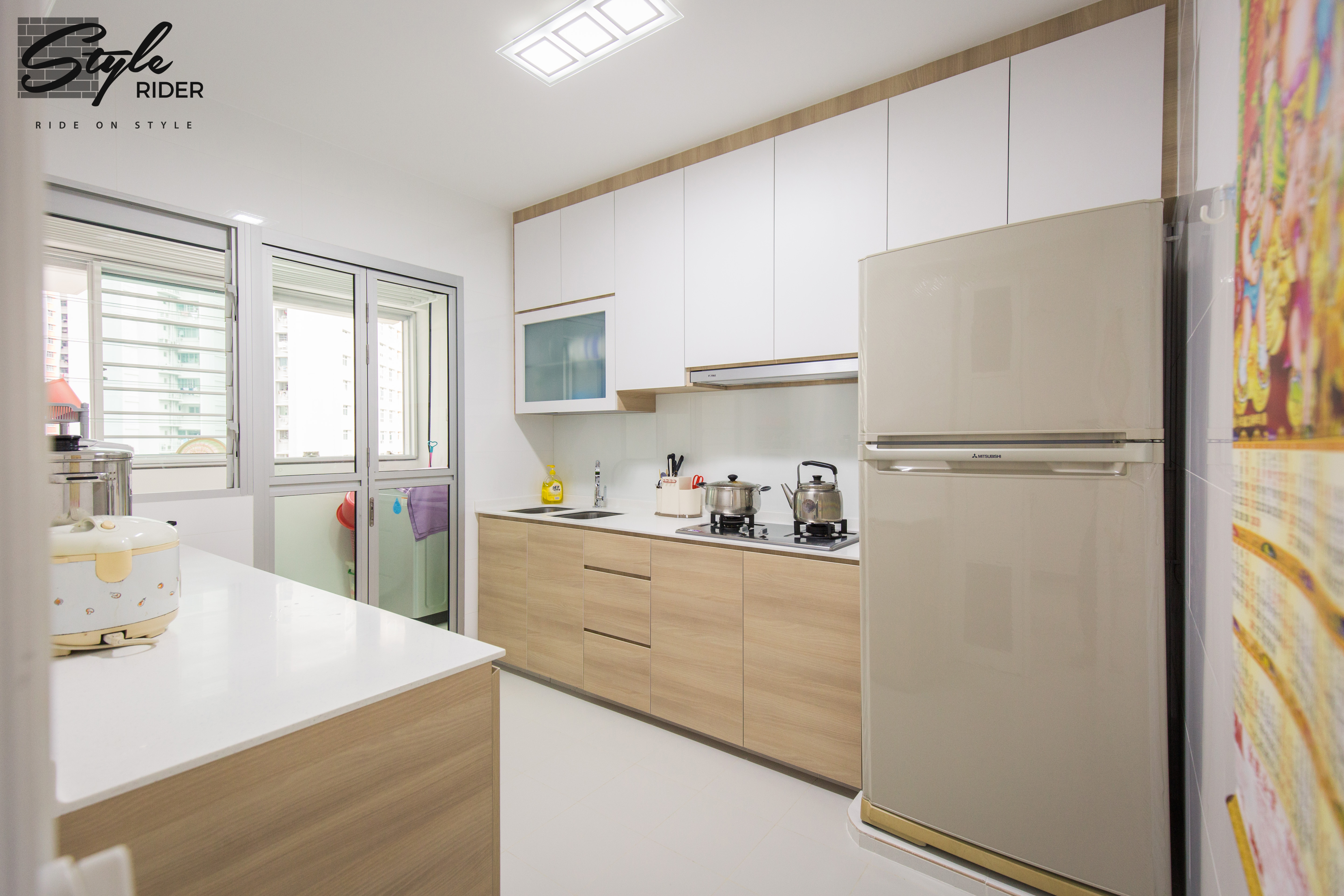 Eclectic, Modern, Scandinavian Design - Kitchen - HDB 4 Room - Design by Stylerider Pte Ltd