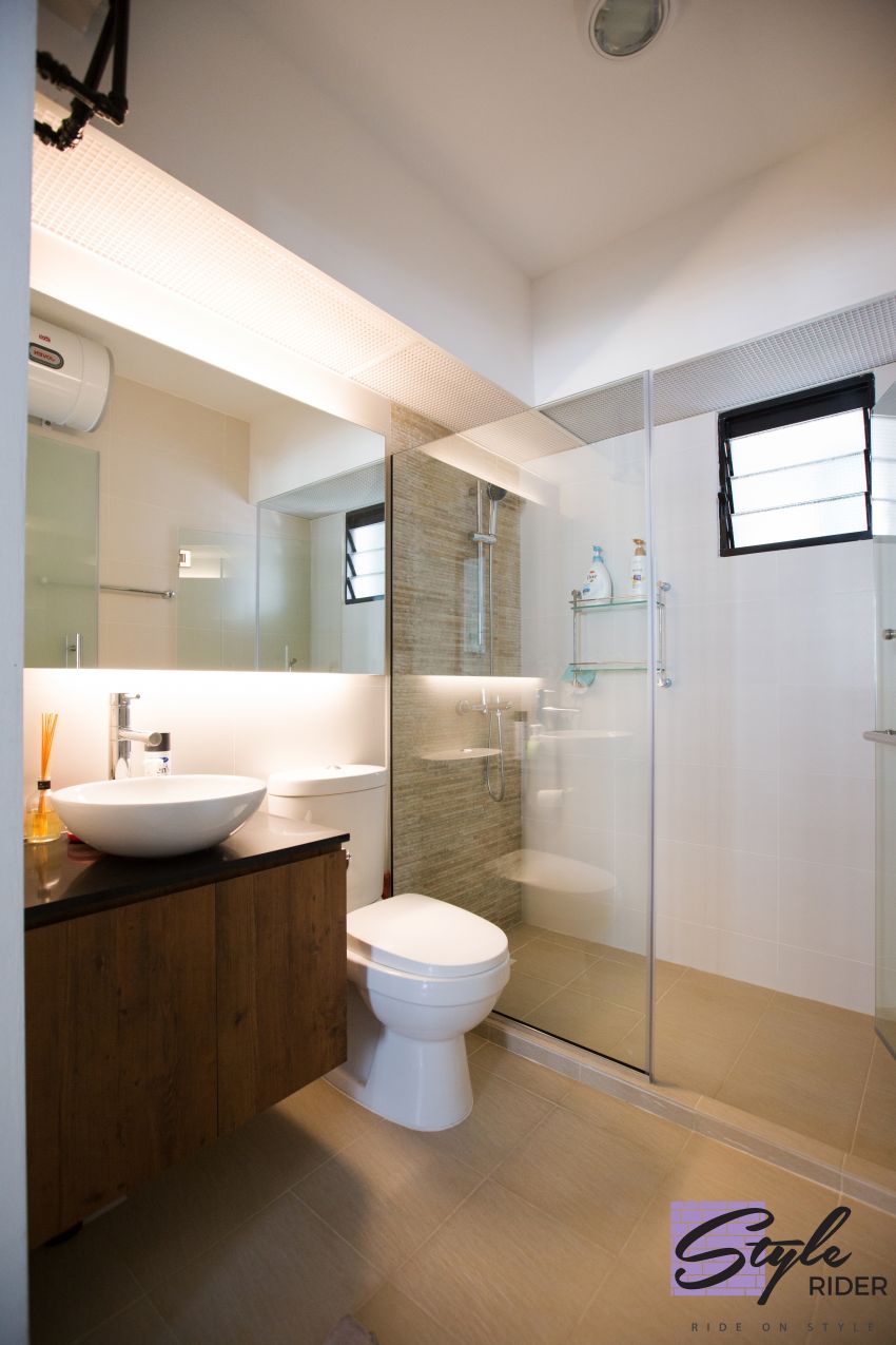 Modern, Scandinavian Design - Bathroom - HDB 4 Room - Design by Stylerider Pte Ltd