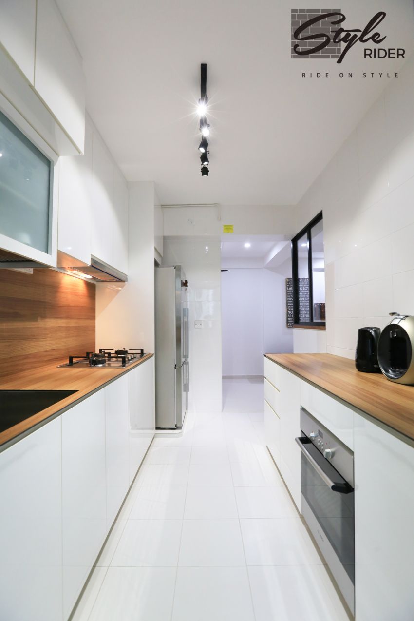 Modern, Scandinavian Design - Kitchen - HDB 4 Room - Design by Stylerider Pte Ltd