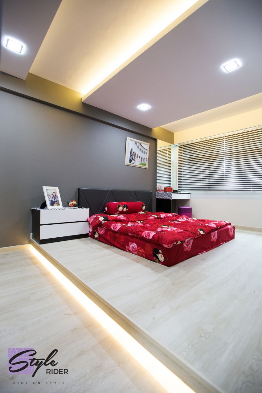Classical, Contemporary, Modern Design - Bedroom - HDB 5 Room - Design by Stylerider Pte Ltd