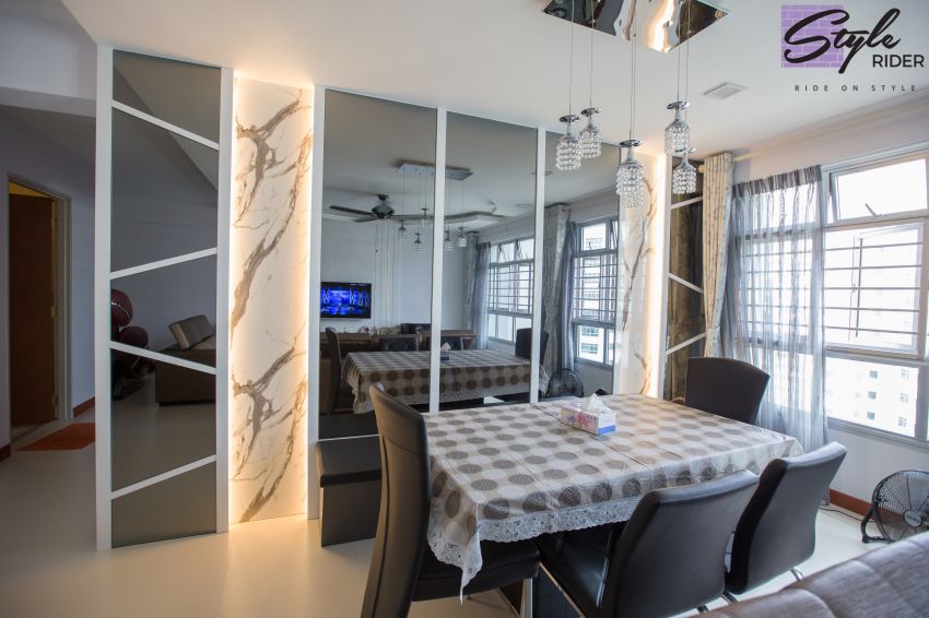 Classical, Contemporary, Modern Design - Dining Room - HDB 5 Room - Design by Stylerider Pte Ltd