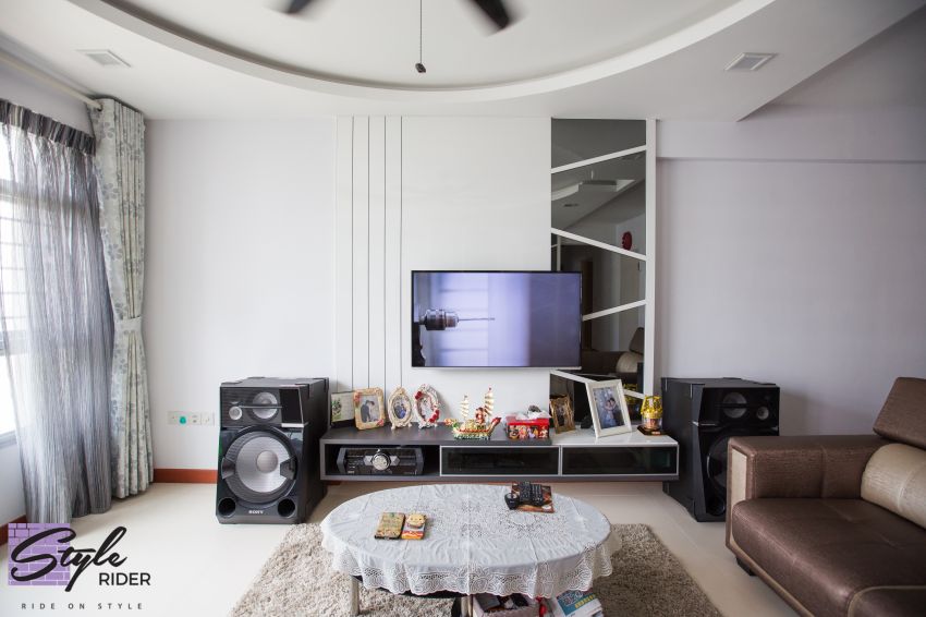 Classical, Contemporary, Modern Design - Living Room - HDB 5 Room - Design by Stylerider Pte Ltd