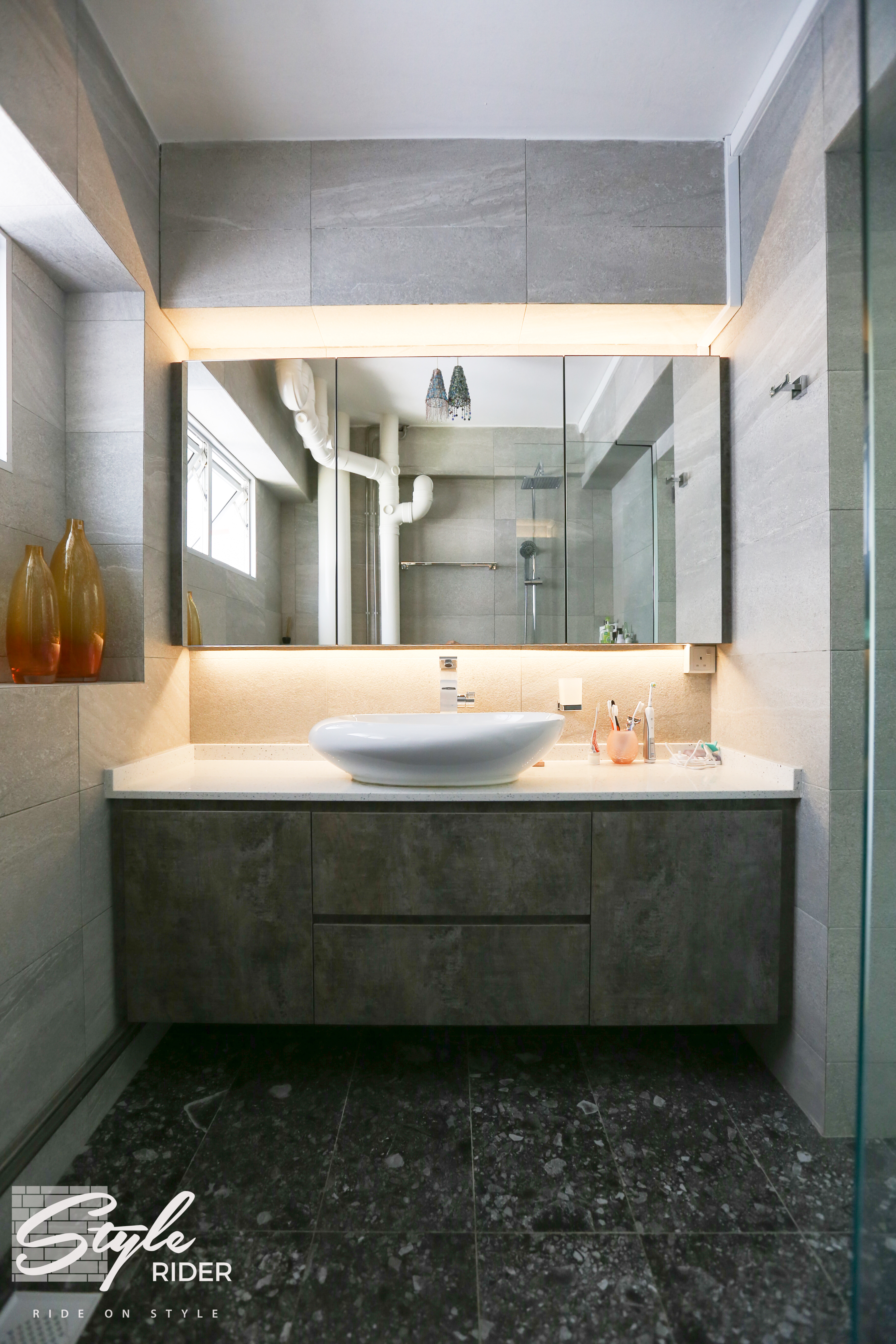 Classical, Contemporary, Modern Design - Bathroom - HDB 5 Room - Design by Stylerider Pte Ltd
