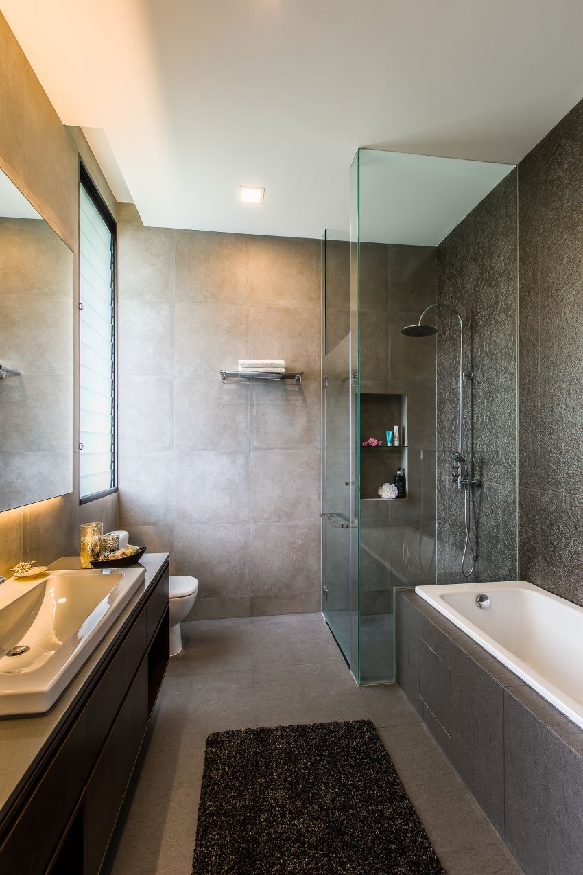 Modern Design - Bathroom - Landed House - Design by Summerhaus D'zign Pte Ltd