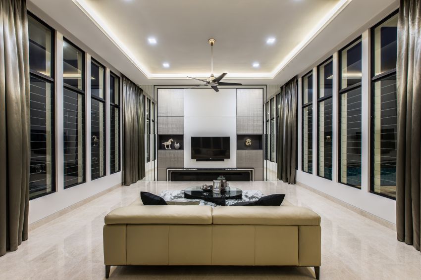 Modern Design - Living Room - Landed House - Design by Summerhaus D'zign Pte Ltd